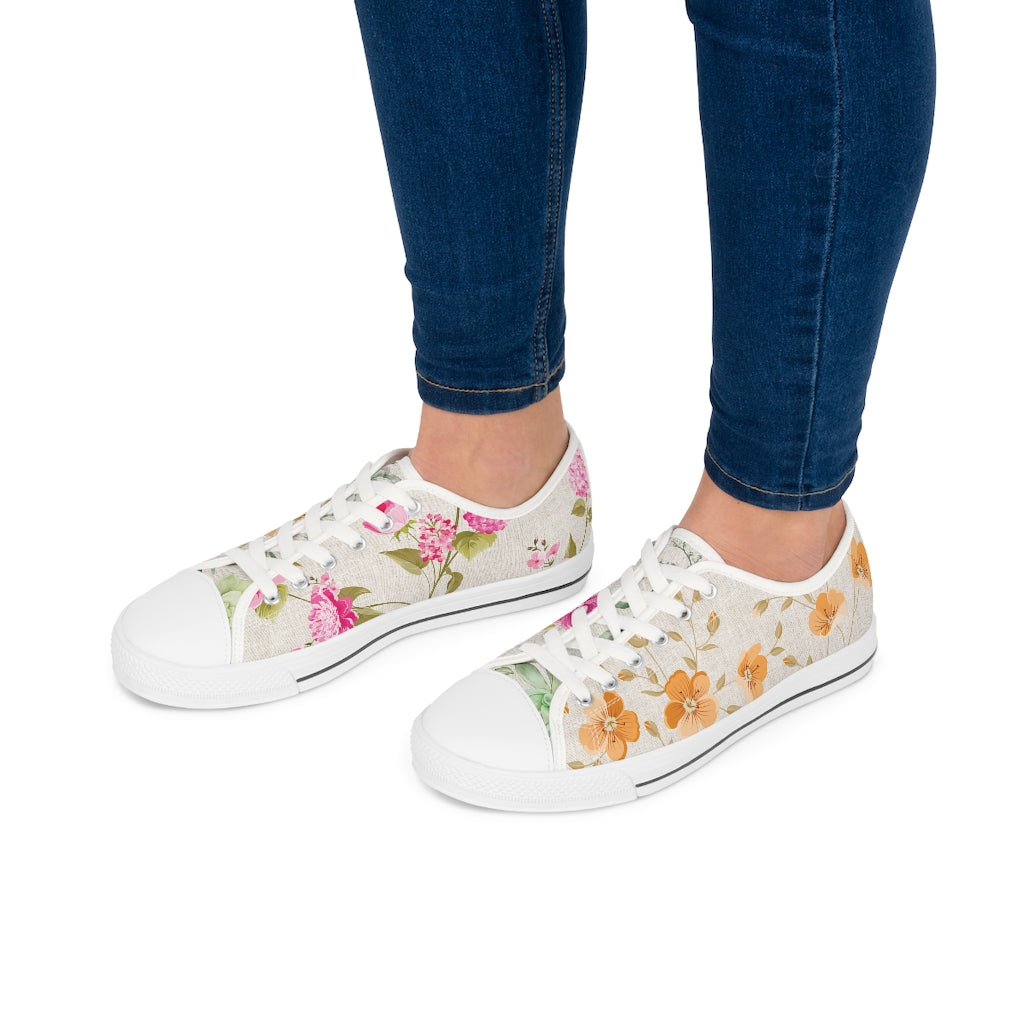 SHABREE SPRING FLORAL WOMEN'S SNEAKER