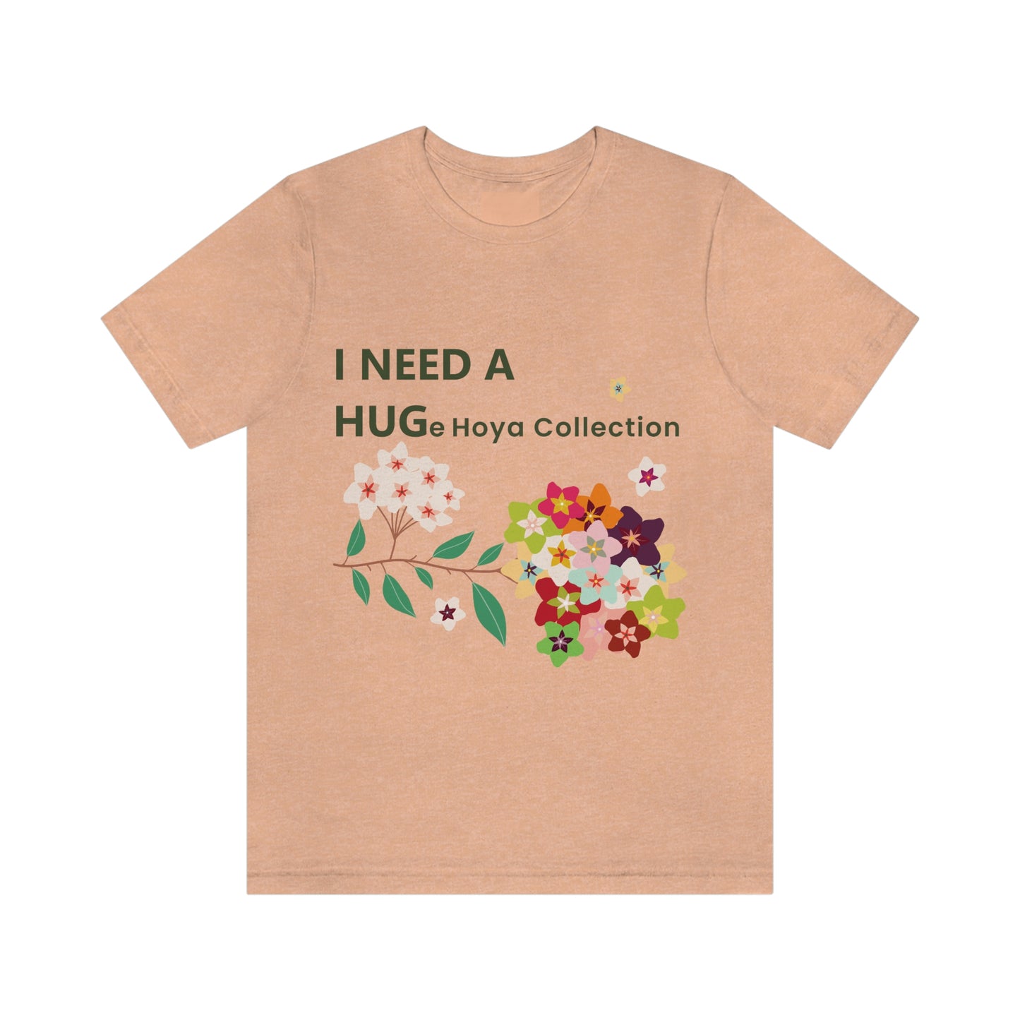 HOYAHOLIC I NEED A HUGE HOYA COLLECTION SHORT SLEEVE TEE
