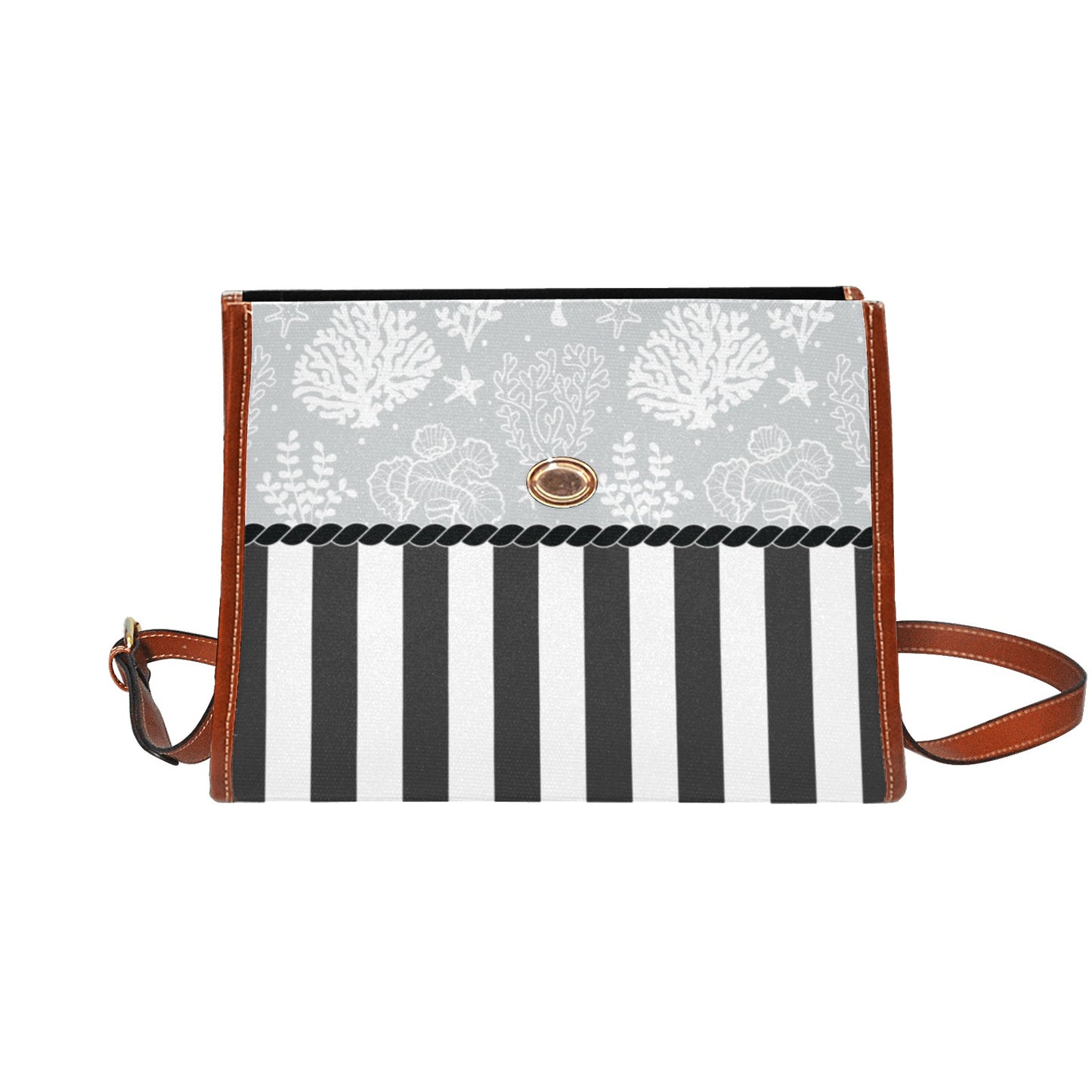 PALM BEACH STRIPED BREE BAG
