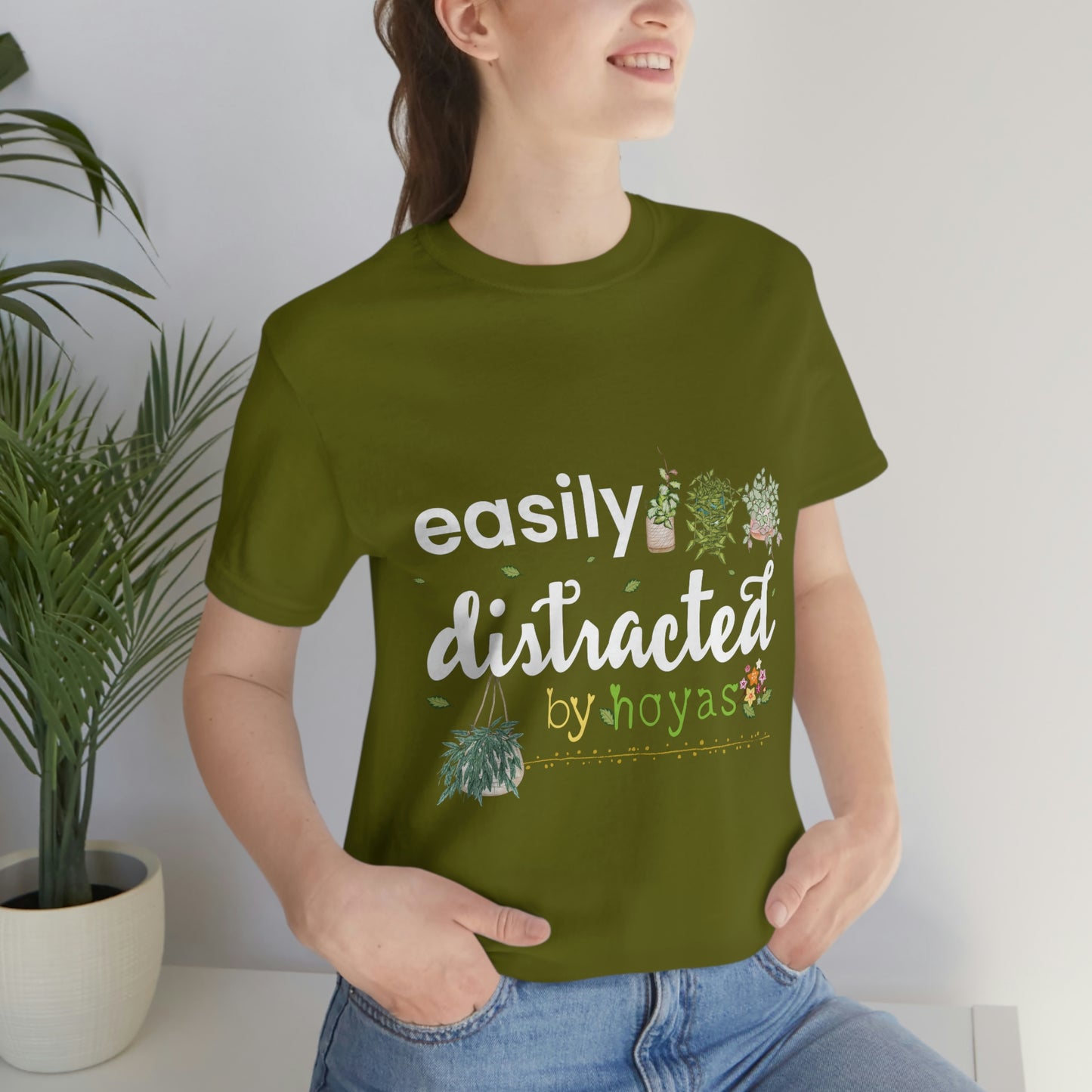 HOYAHOLIC EASILY DISTRACTED SHORT SLEEVE TEE