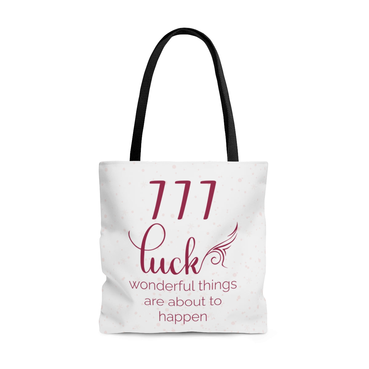 ANGEL NUMBER 777 JAZZBERRY TOTE BAG