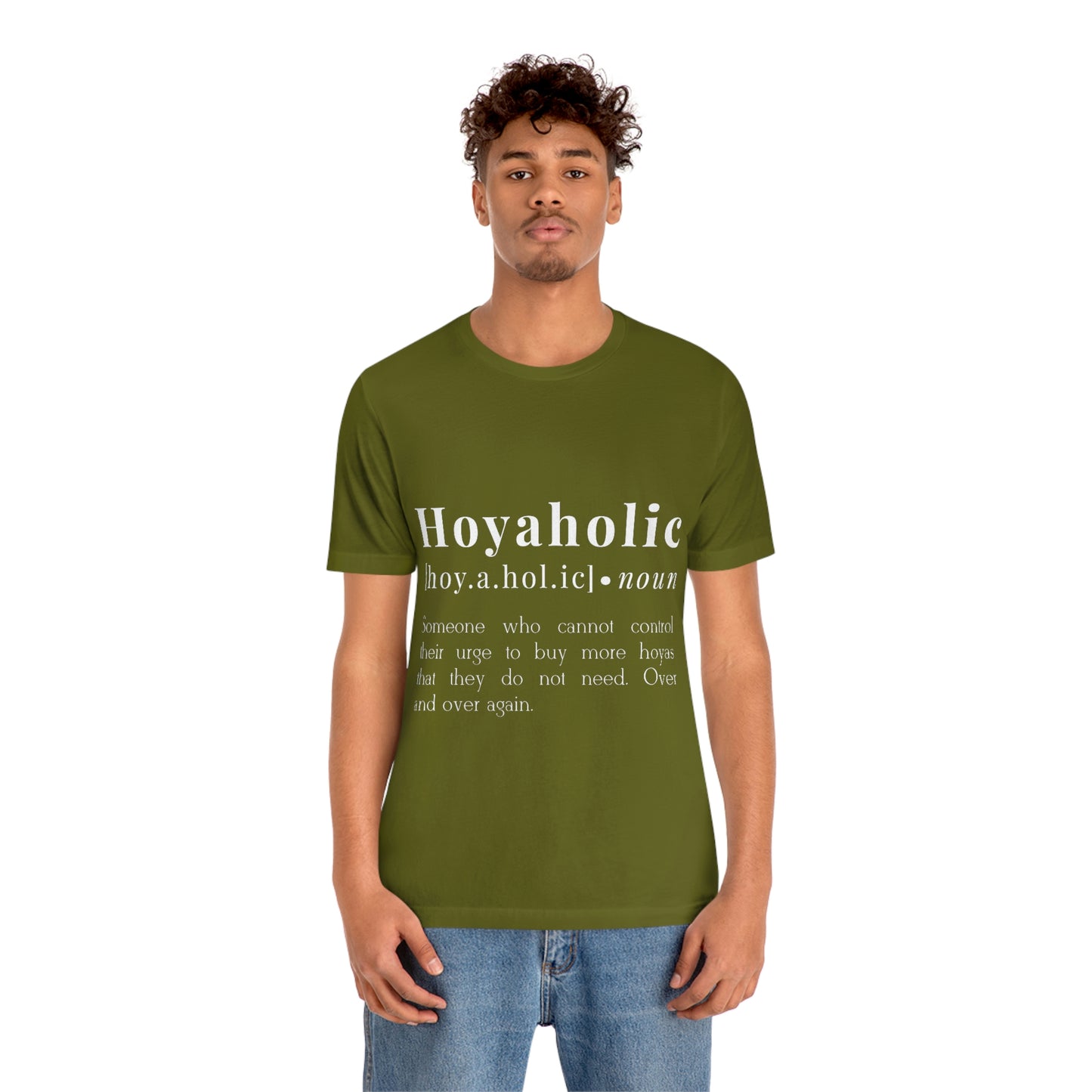 HOYAHOLIC DICTIONARY DEFINITION SHORT SLEEVE TEE