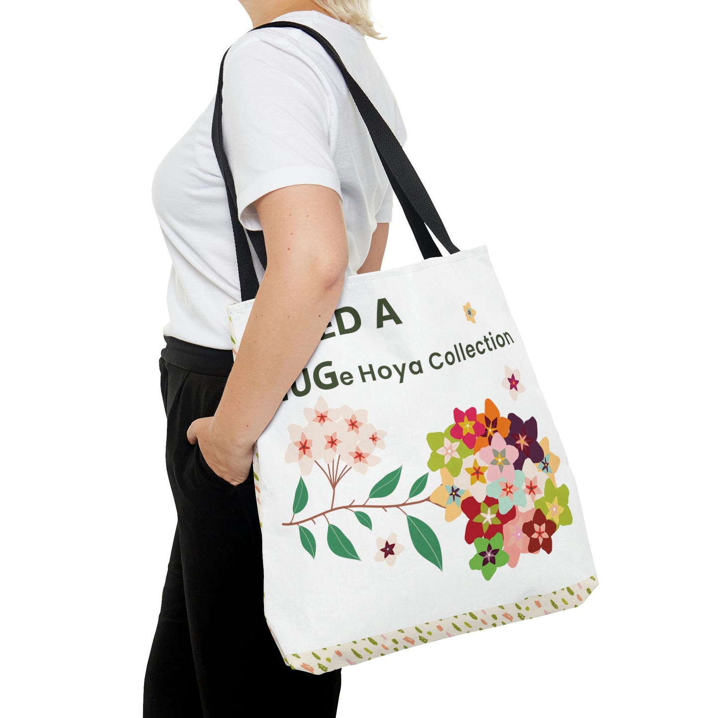 HOYAHOLIC I NEED A HUGe hoya collection TOTE BAG