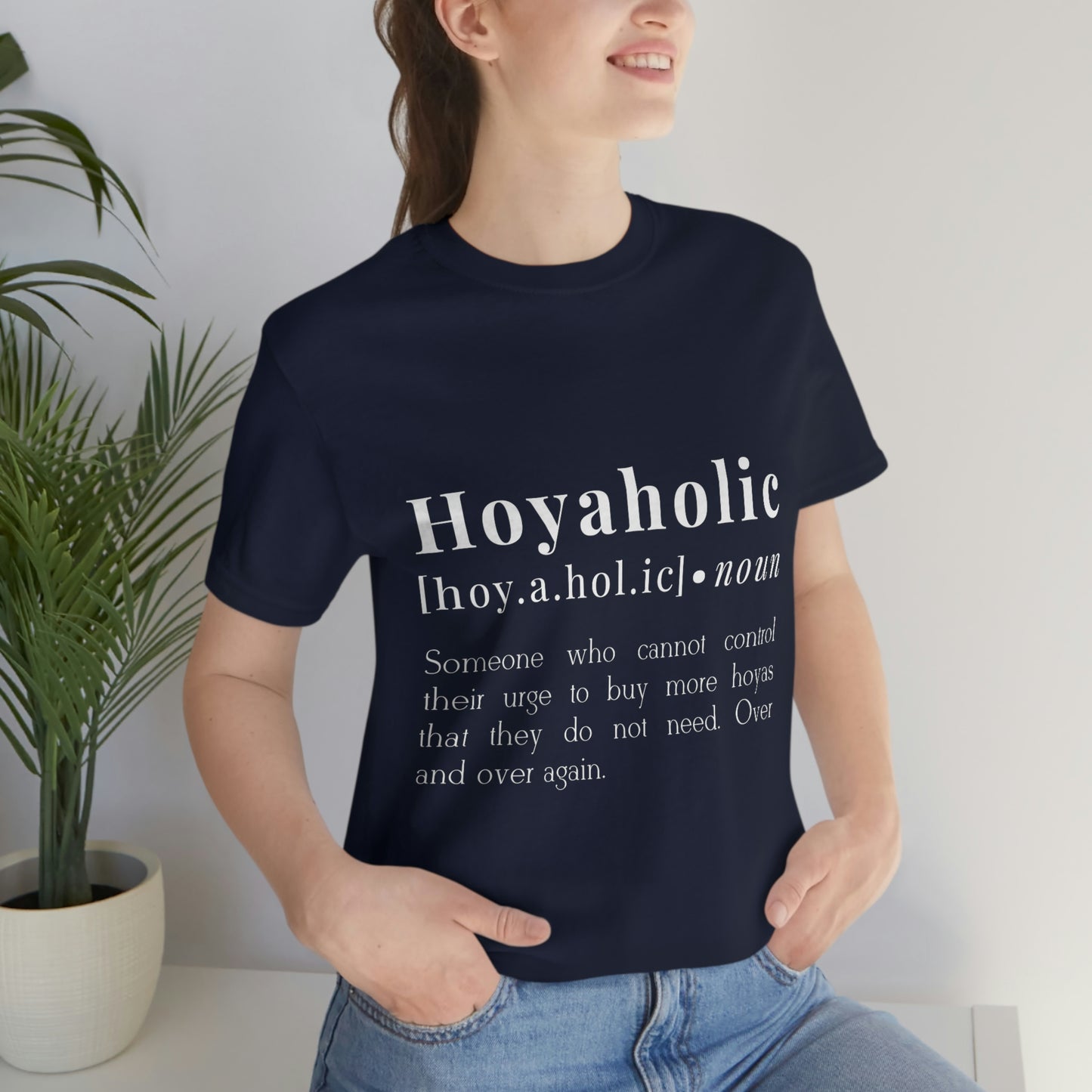 HOYAHOLIC DICTIONARY DEFINITION SHORT SLEEVE TEE