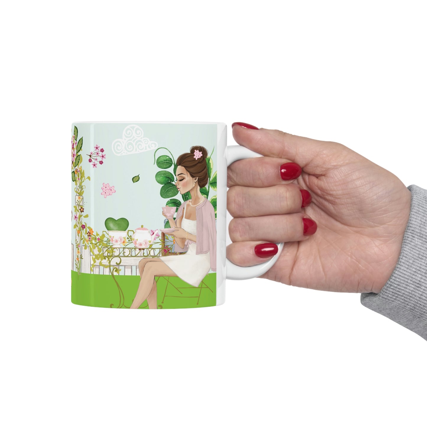 HOYAHOLIC HIGH TEA GARDEN MUG 11oz