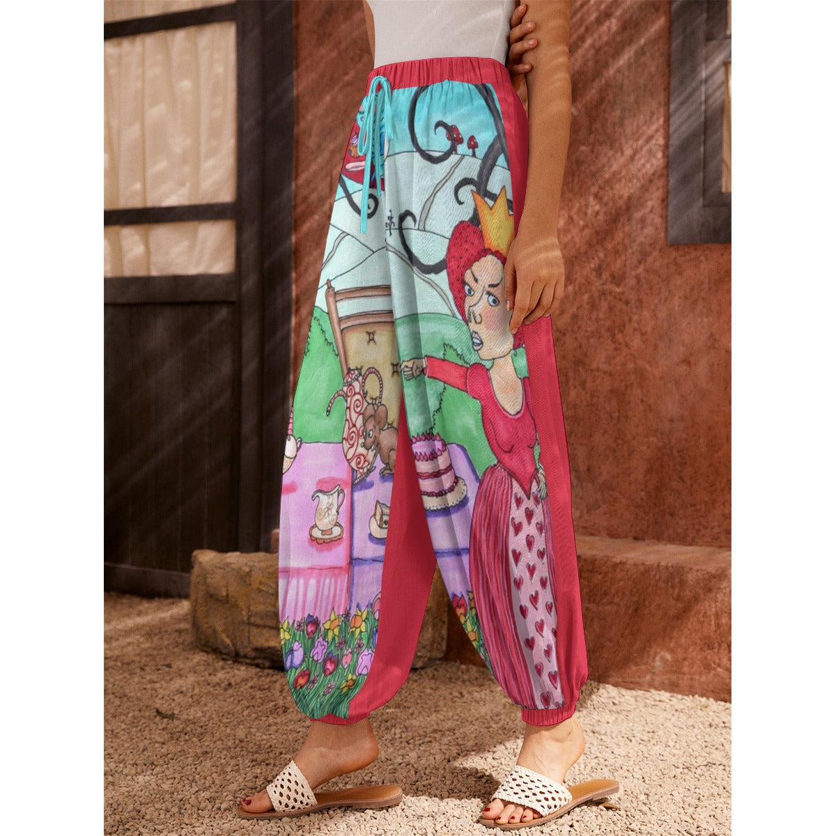 ALICE - RED QUEEN CARROT PANTS