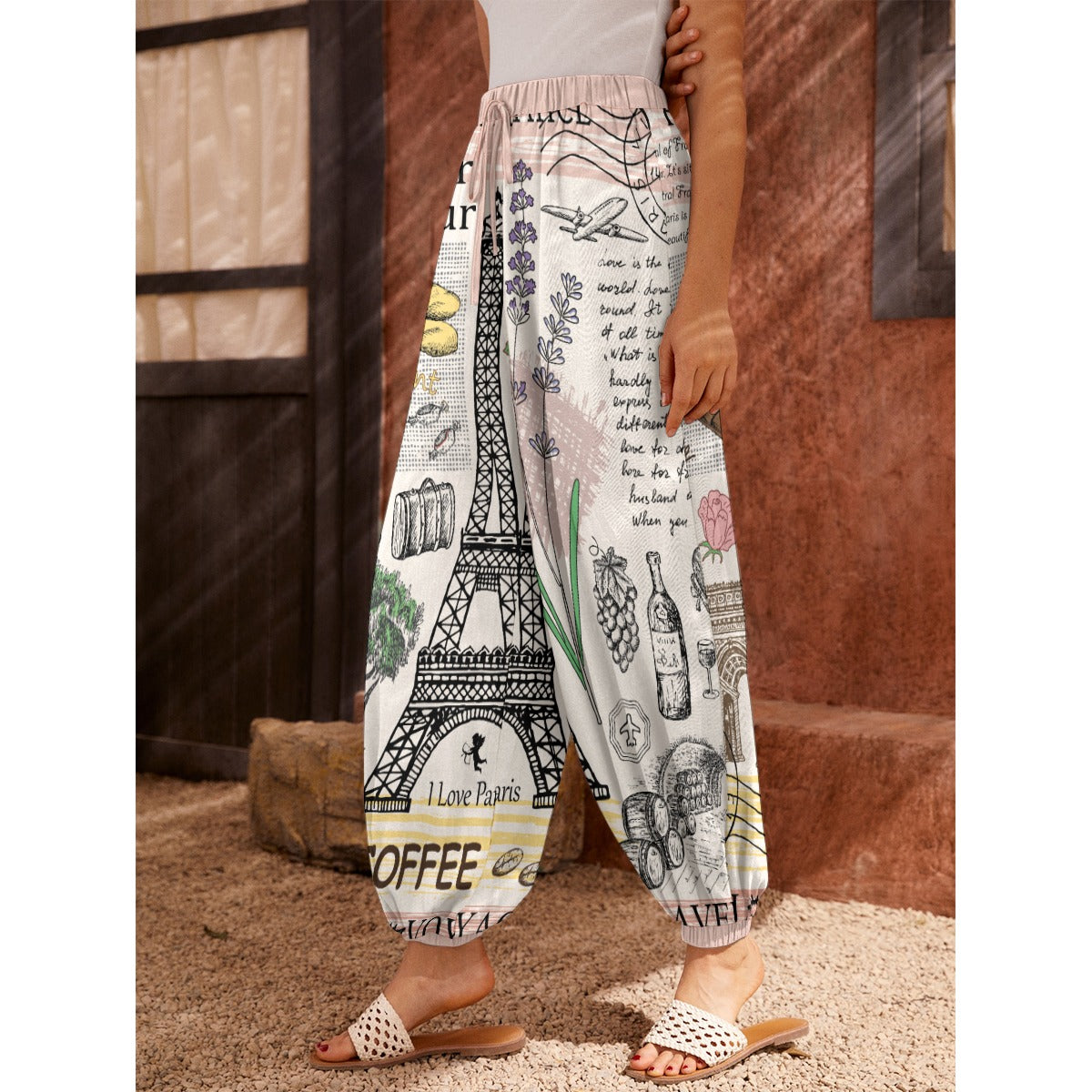 PARIS LAMOUR BONJOUR CARROT PANTS