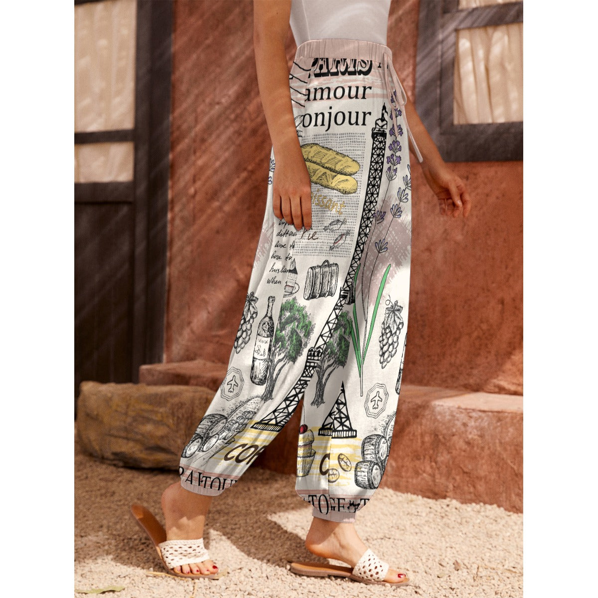 PARIS LAMOUR BONJOUR CARROT PANTS