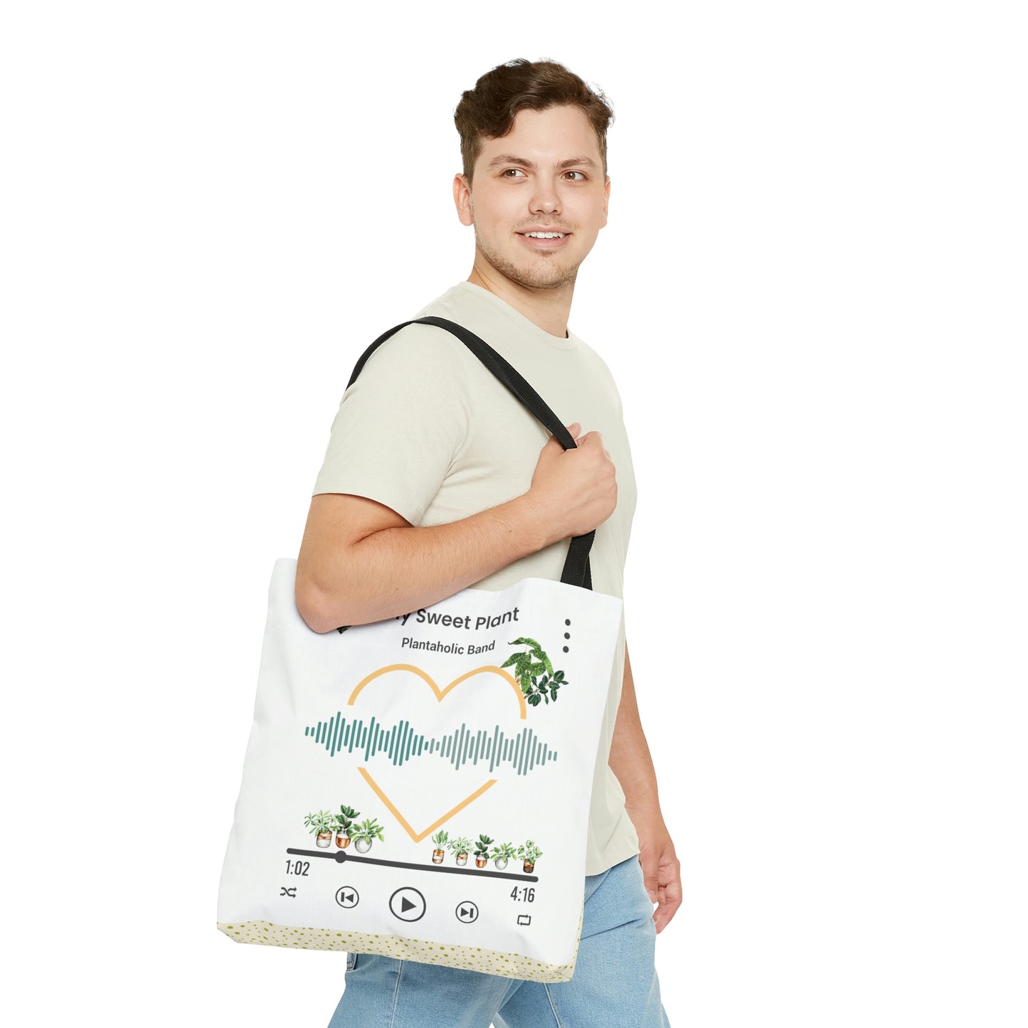 My Sweet Plants Playlist Tote Bag