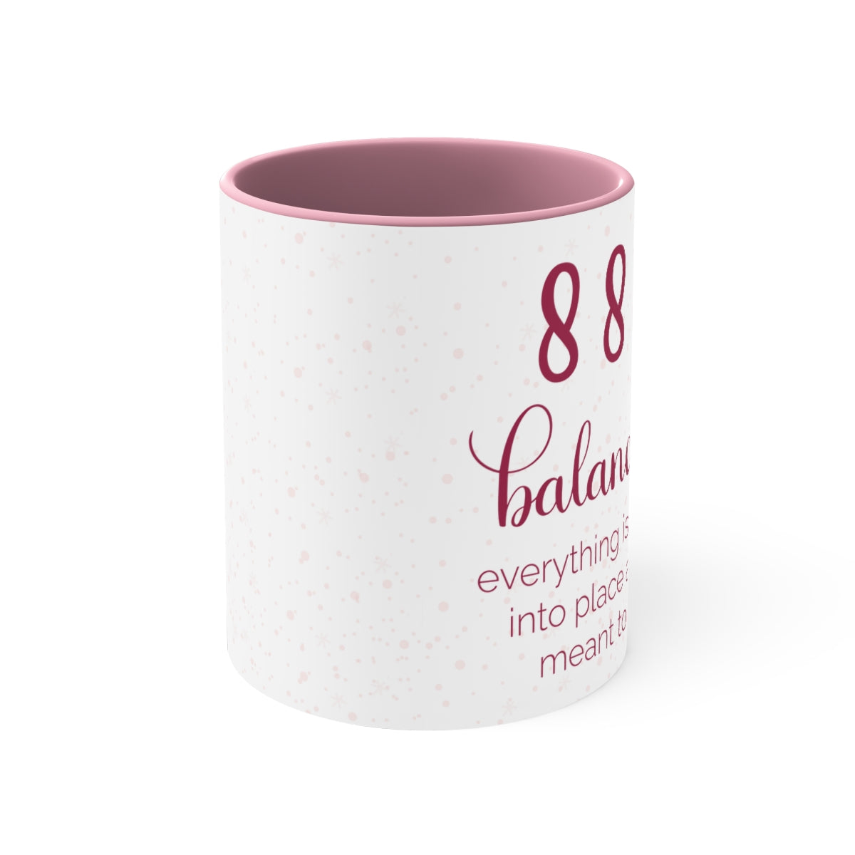 ANGEL NUMBER 888 JAZZBERRY MUG, 11OZ