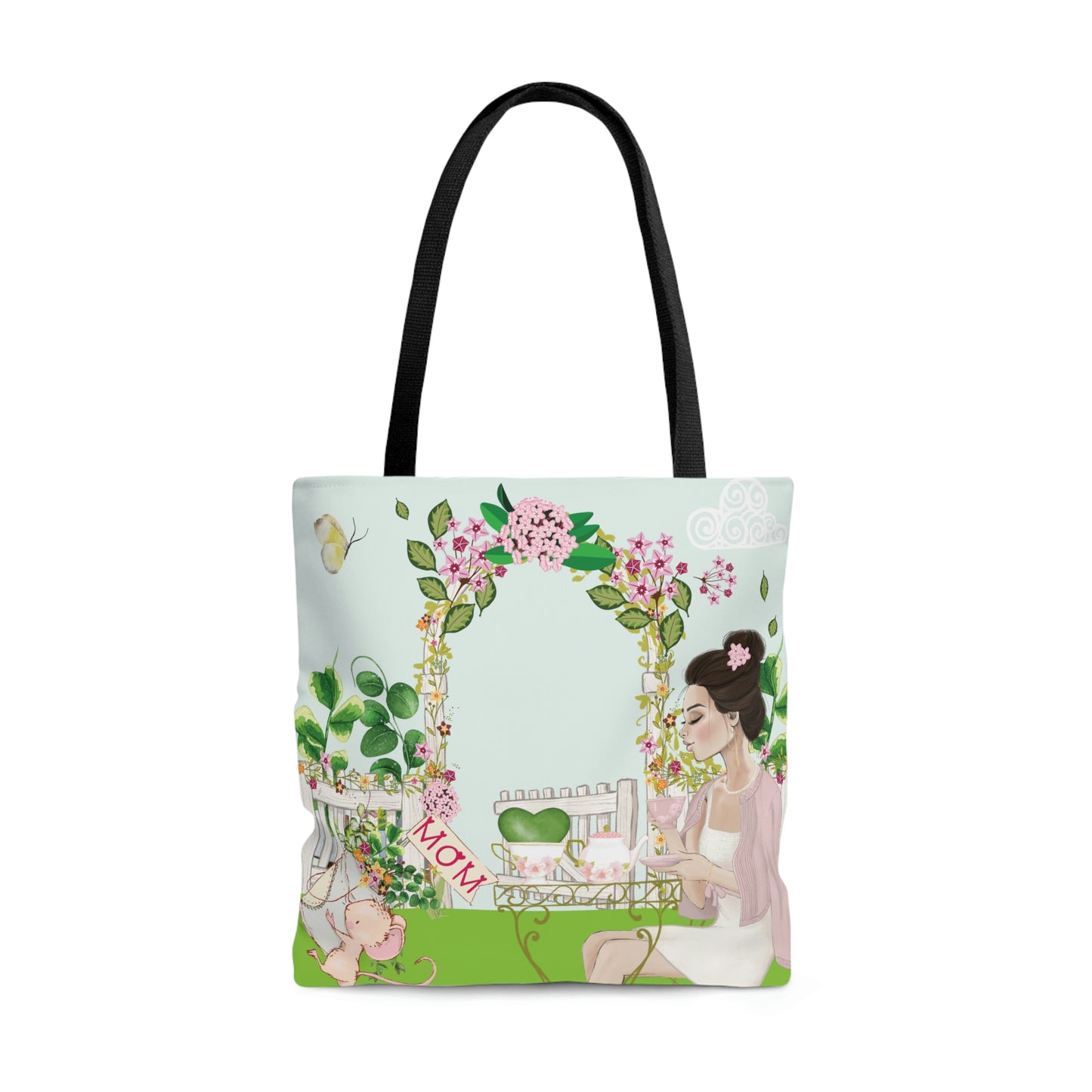 HOYAHOLIC HIGH TEA HOYA GARDEN TOTE BAG