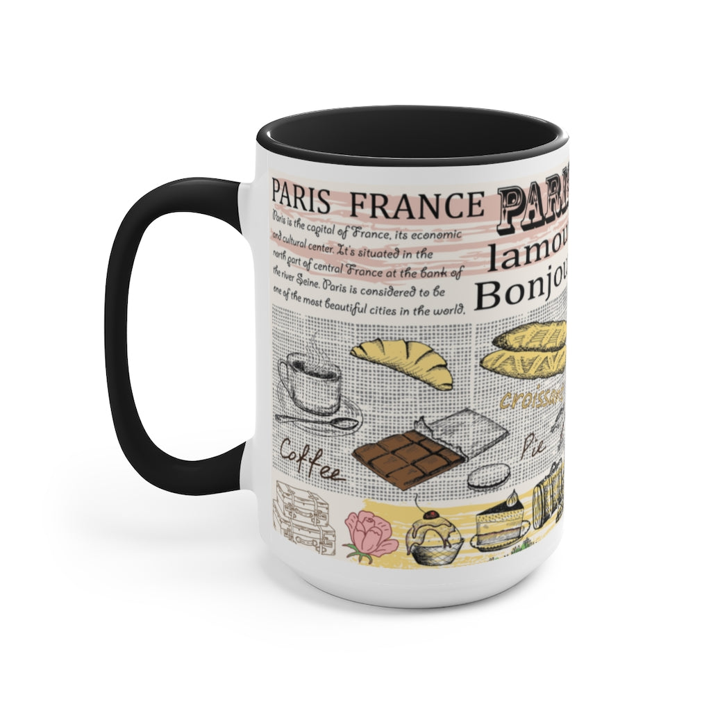 PARIS LAMOUR BONJOUR MUG