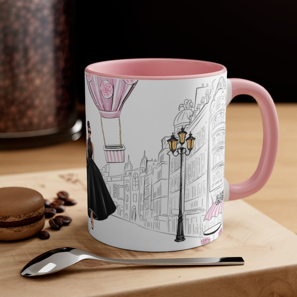 CHARLOTTE IN PARIS COFFEE MUG, 11OZ