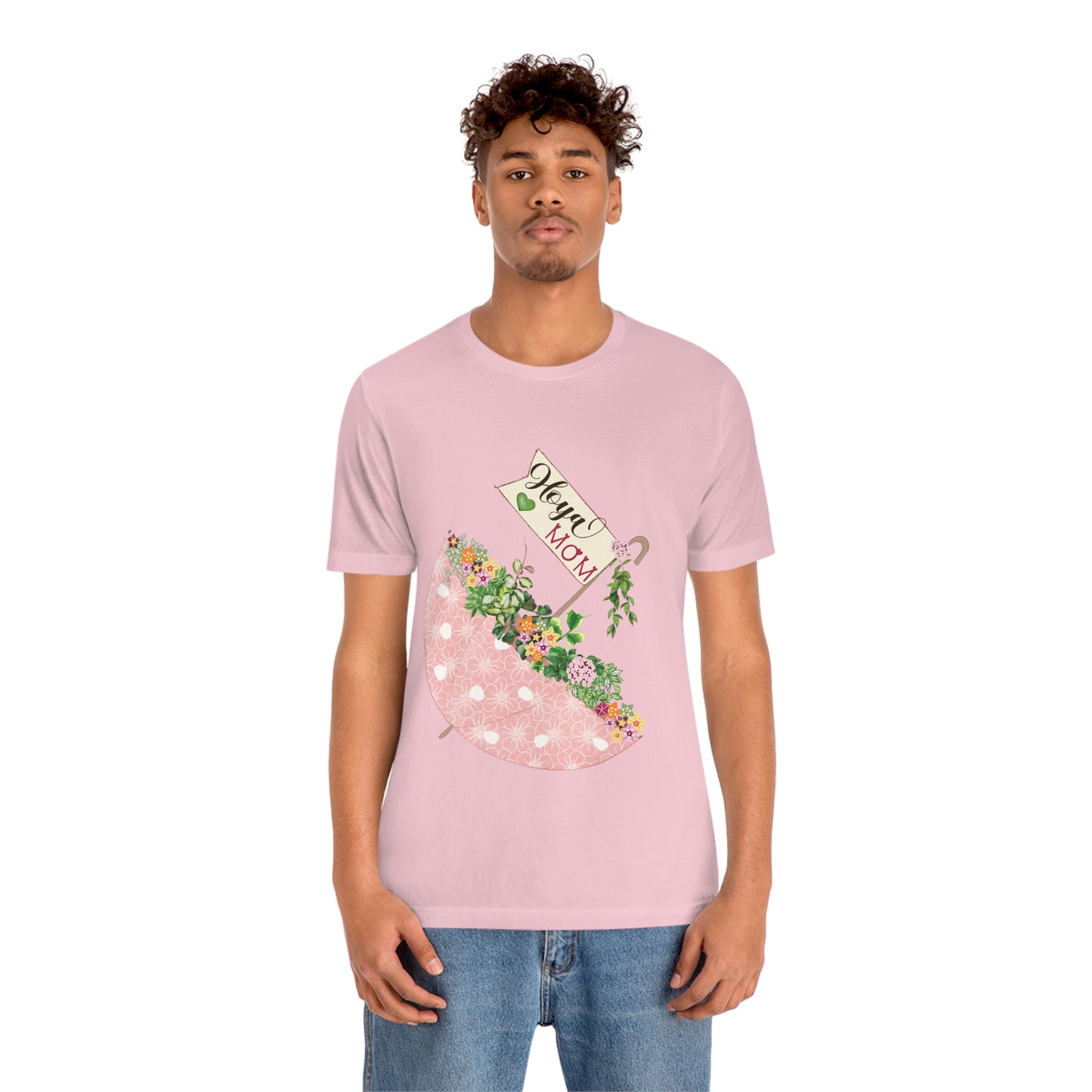 HOYAHOLIC PINK UMBRELLA SHORT SLEEVE TEE