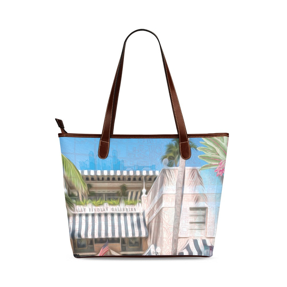 WORTH AVE BOOK TOTE