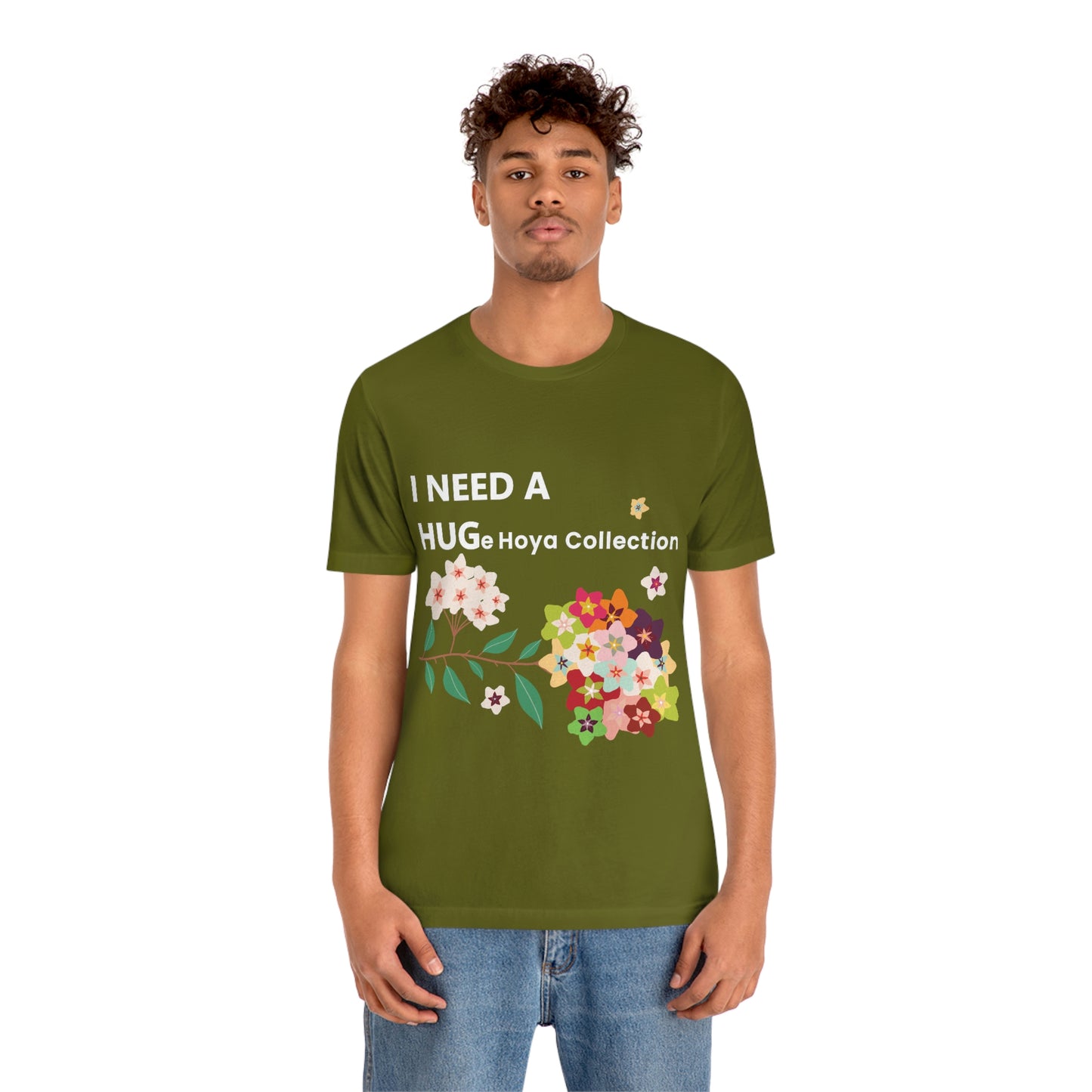 HOYAHOLIC I NEED A HUGE HOYA COLLECTION SHORT SLEEVE TEE