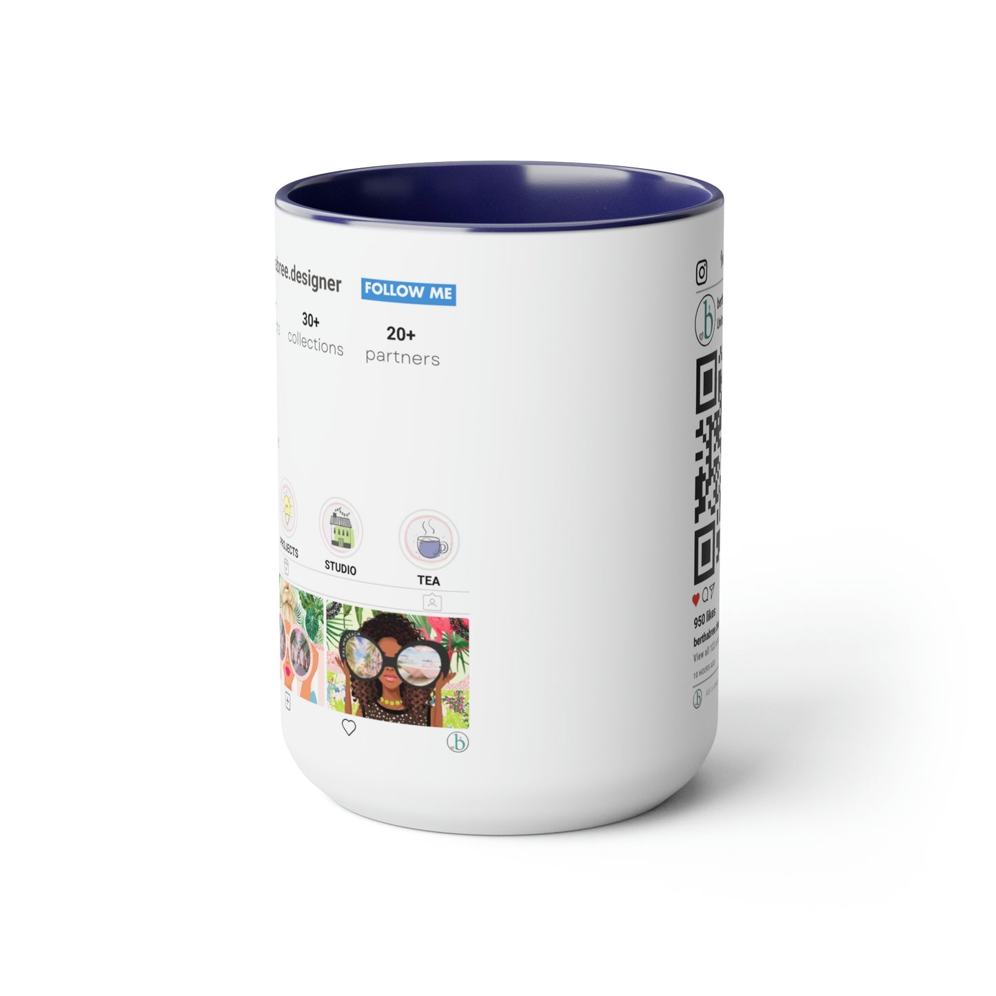 INSTAGRAM PERSONALIZED MUG 15oz