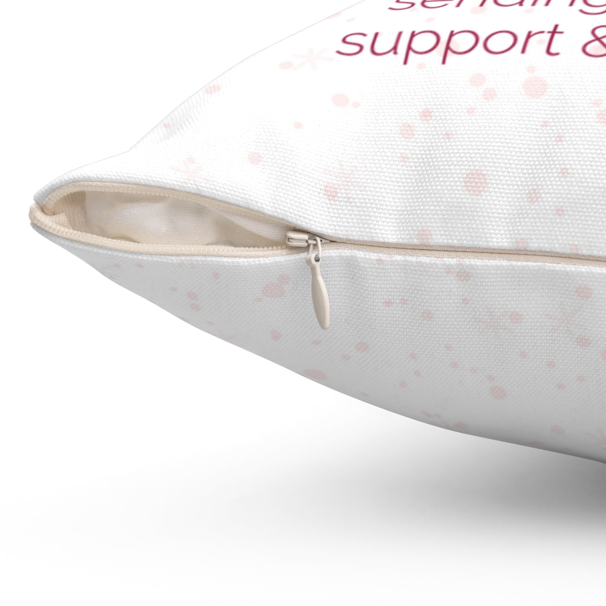 Angel Number 333 Jazzberry Cushion