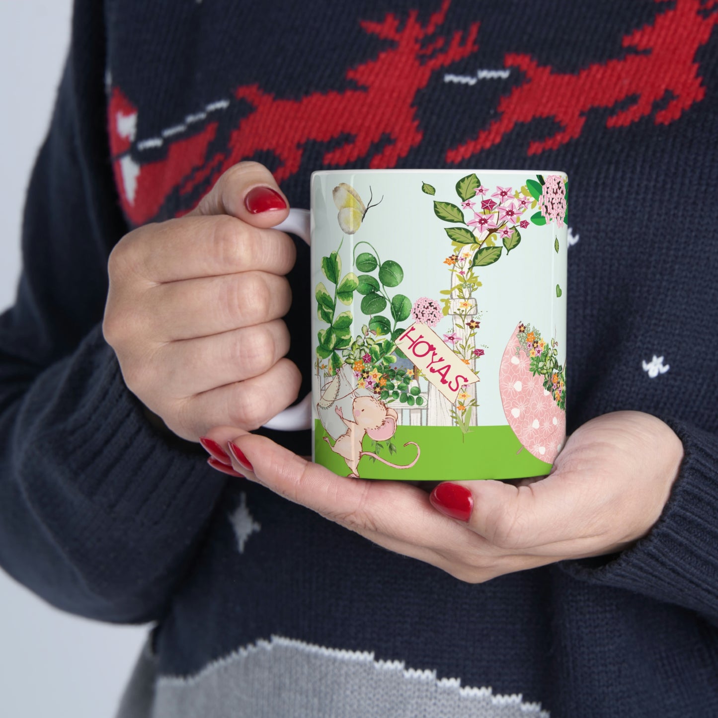 HOYAHOLIC HIGH TEA GARDEN MUG 11oz