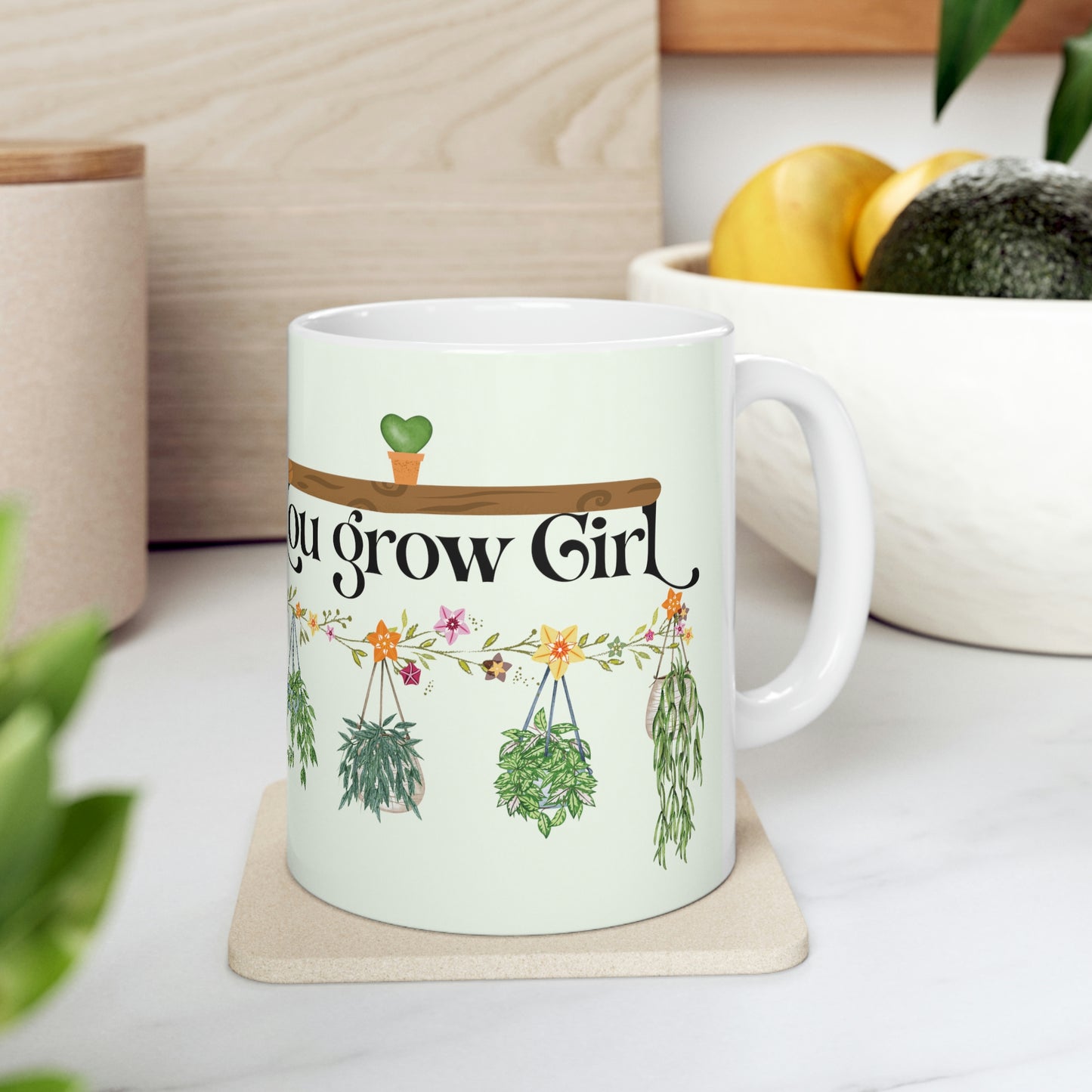 HOYAHOLIC YOU GROW GIRL MUG 11oz
