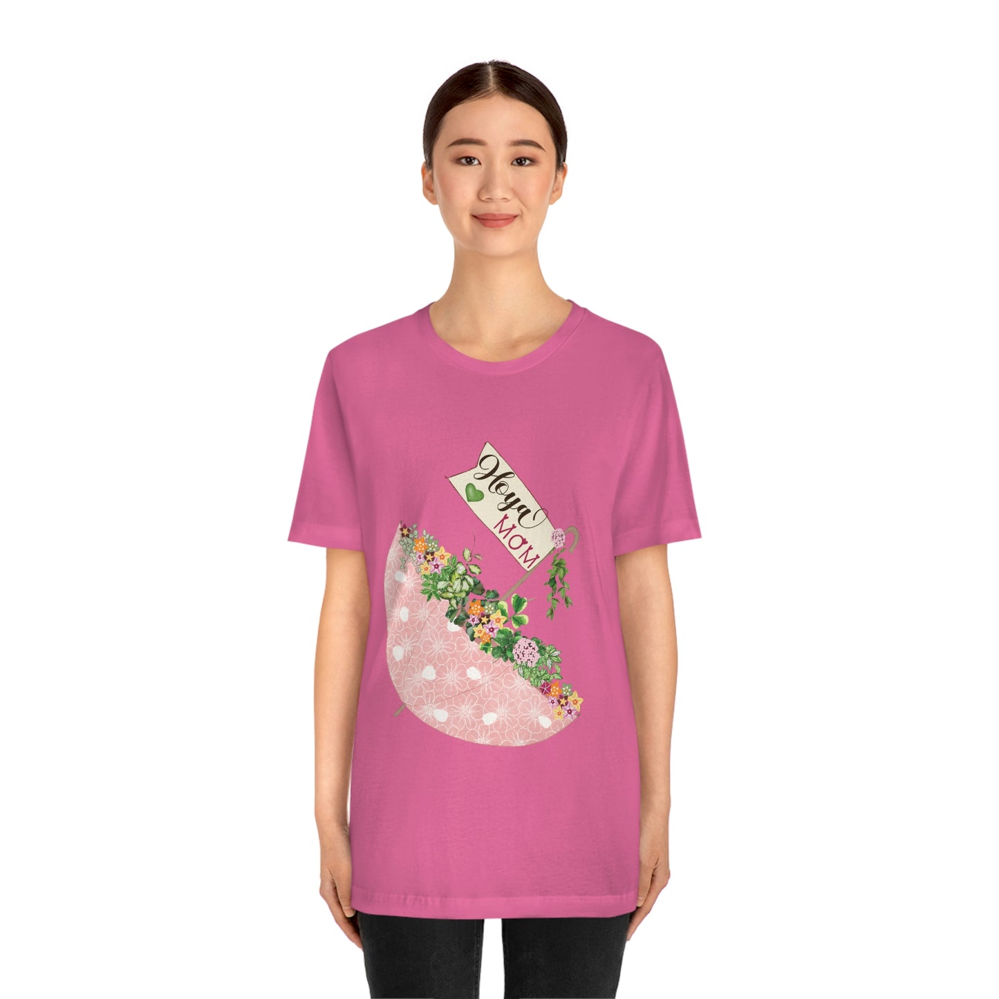 HOYAHOLIC PINK UMBRELLA SHORT SLEEVE TEE