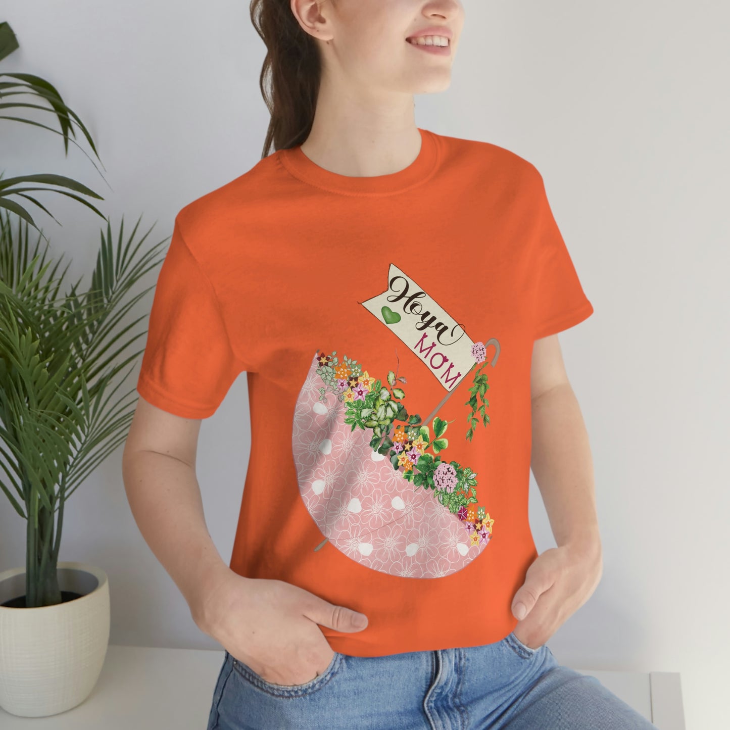 HOYAHOLIC PINK UMBRELLA SHORT SLEEVE TEE