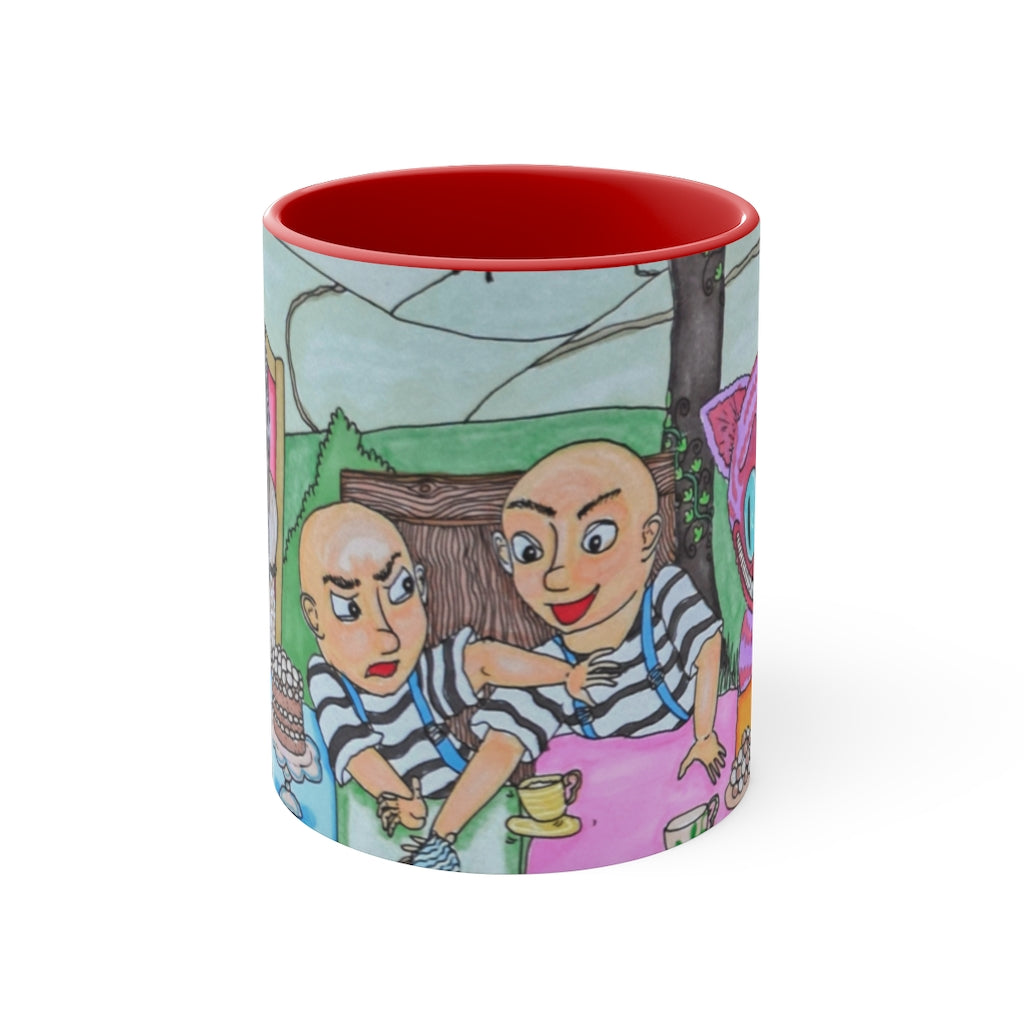 ALICE MUG- WHITE QUEEN, T&T, CHESHIRE CAT