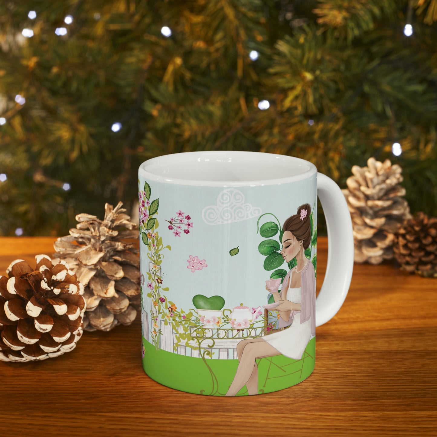 HOYAHOLIC HIGH TEA GARDEN MUG 11oz
