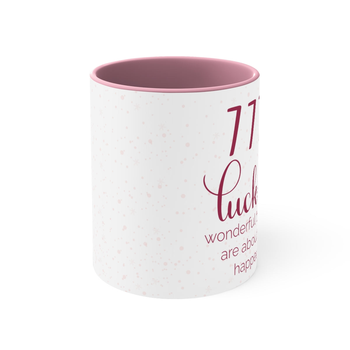 ANGEL NUMBER 777 JAZZBERRY MUG, 11OZ