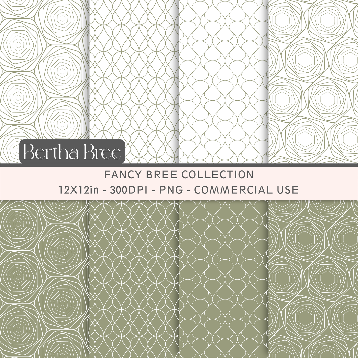 Fancy Bree - Olive Green