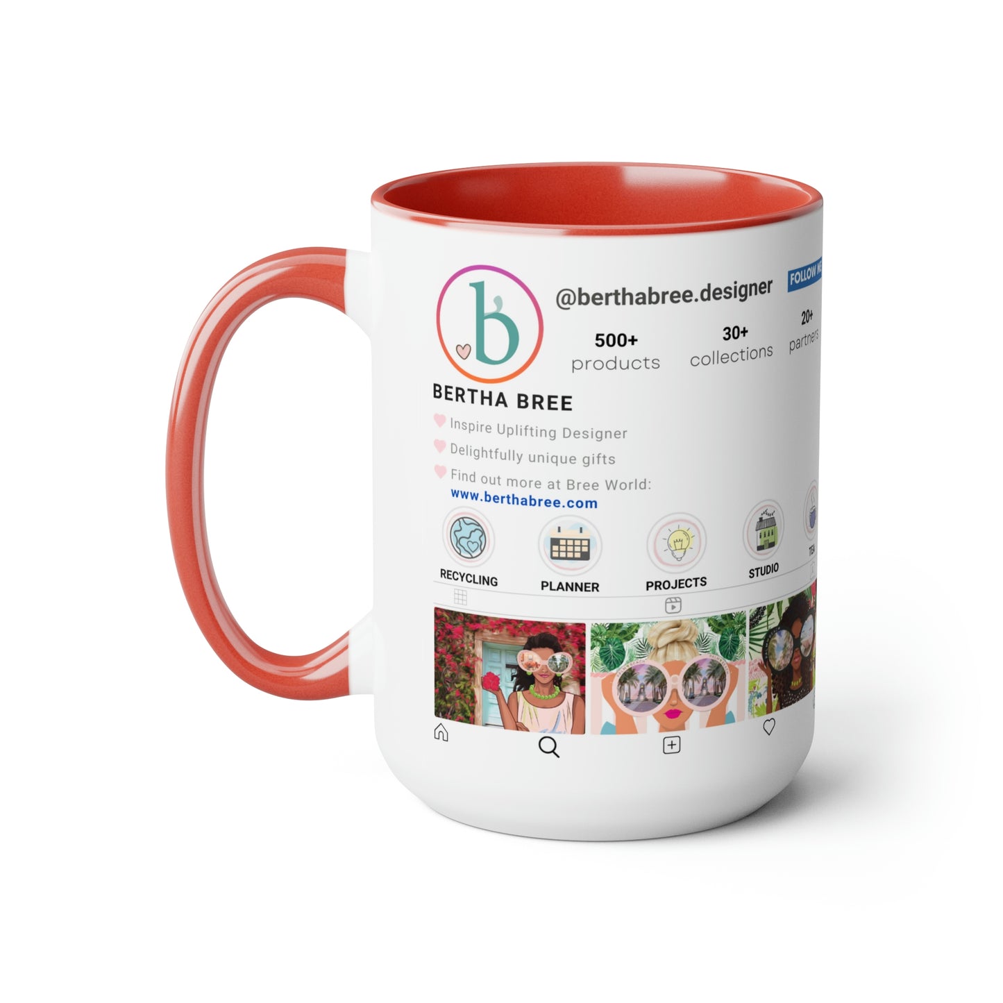 INSTAGRAM PERSONALIZED MUG 15oz