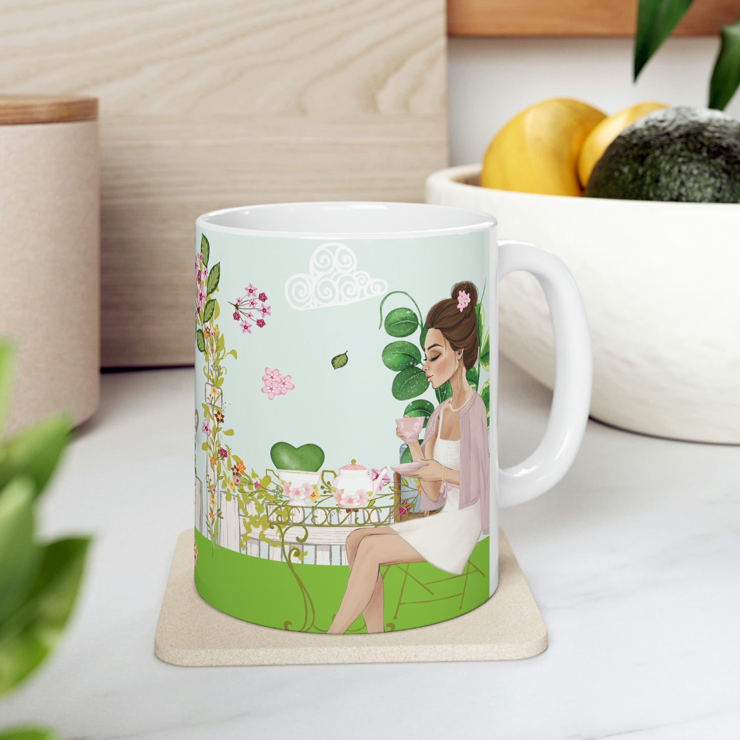 HOYAHOLIC HIGH TEA GARDEN MUG 11oz