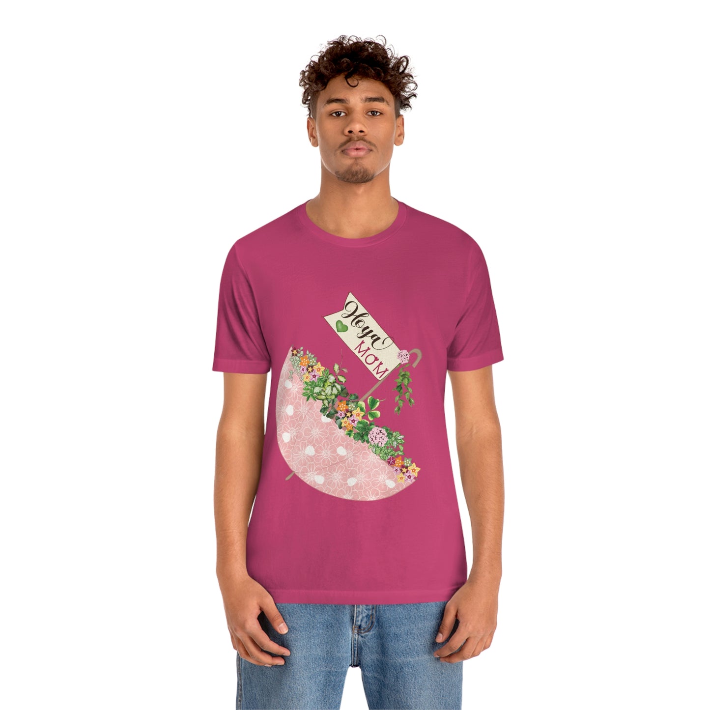 HOYAHOLIC PINK UMBRELLA SHORT SLEEVE TEE
