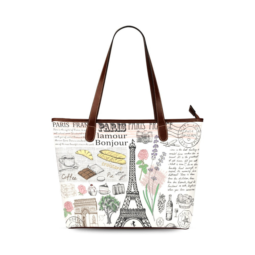 PARIS LAMOUR BONJOUR BOOK TOTE