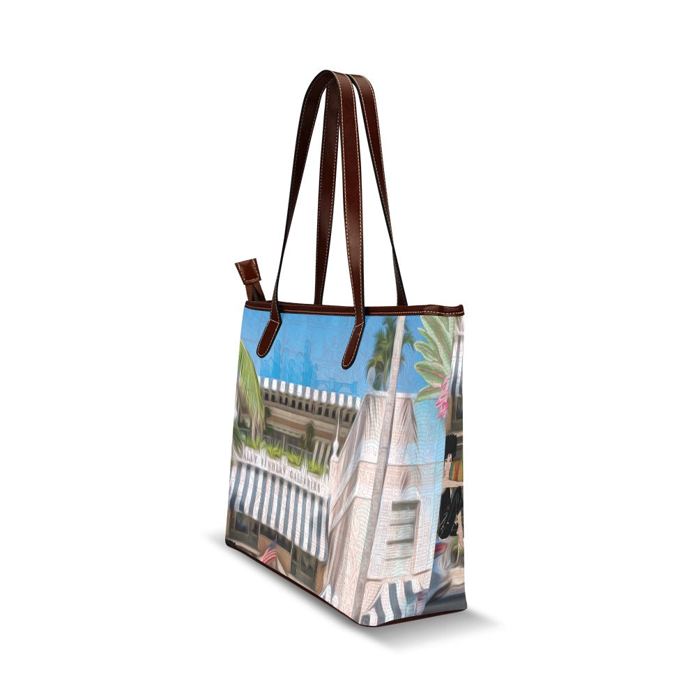 WORTH AVE BOOK TOTE