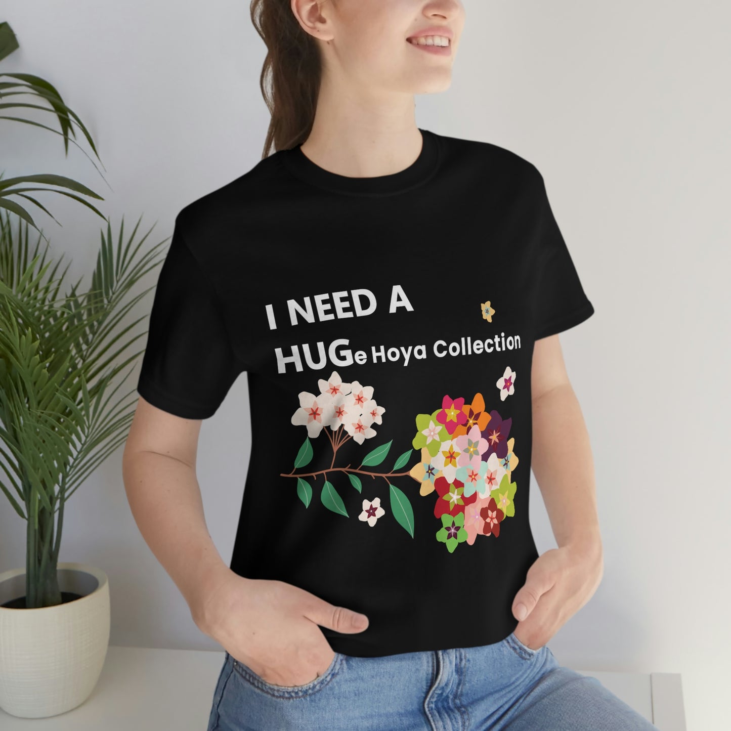 HOYAHOLIC I NEED A HUGE HOYA COLLECTION SHORT SLEEVE TEE