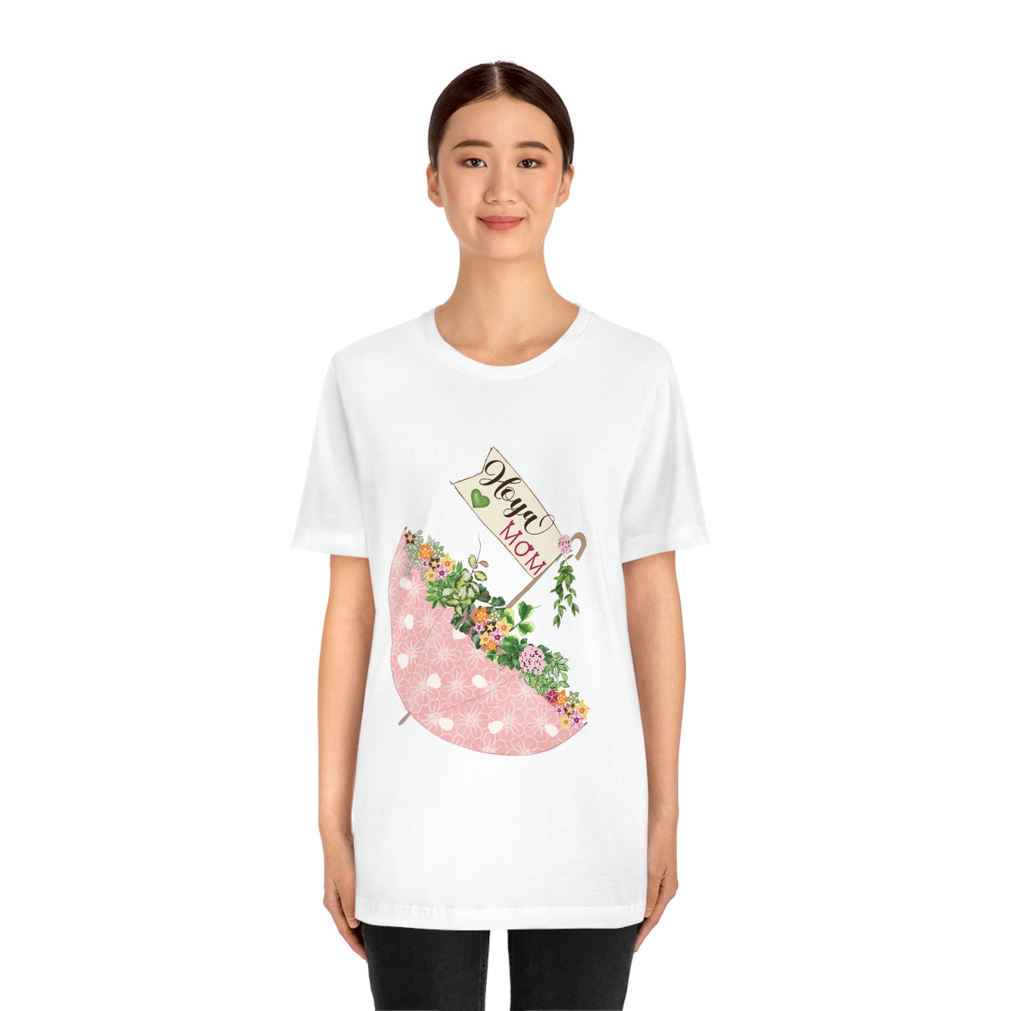 HOYAHOLIC PINK UMBRELLA SHORT SLEEVE TEE