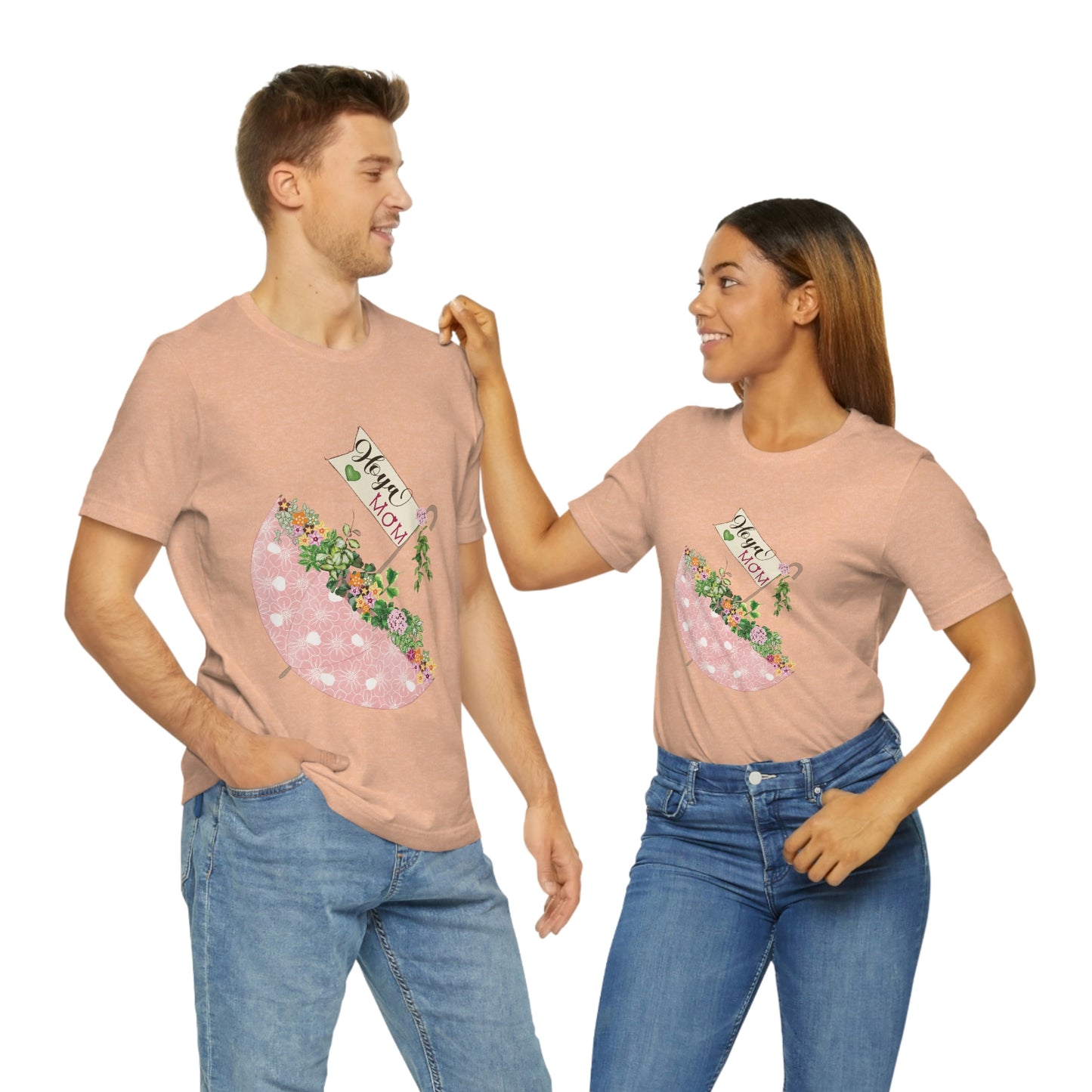 HOYAHOLIC PINK UMBRELLA SHORT SLEEVE TEE