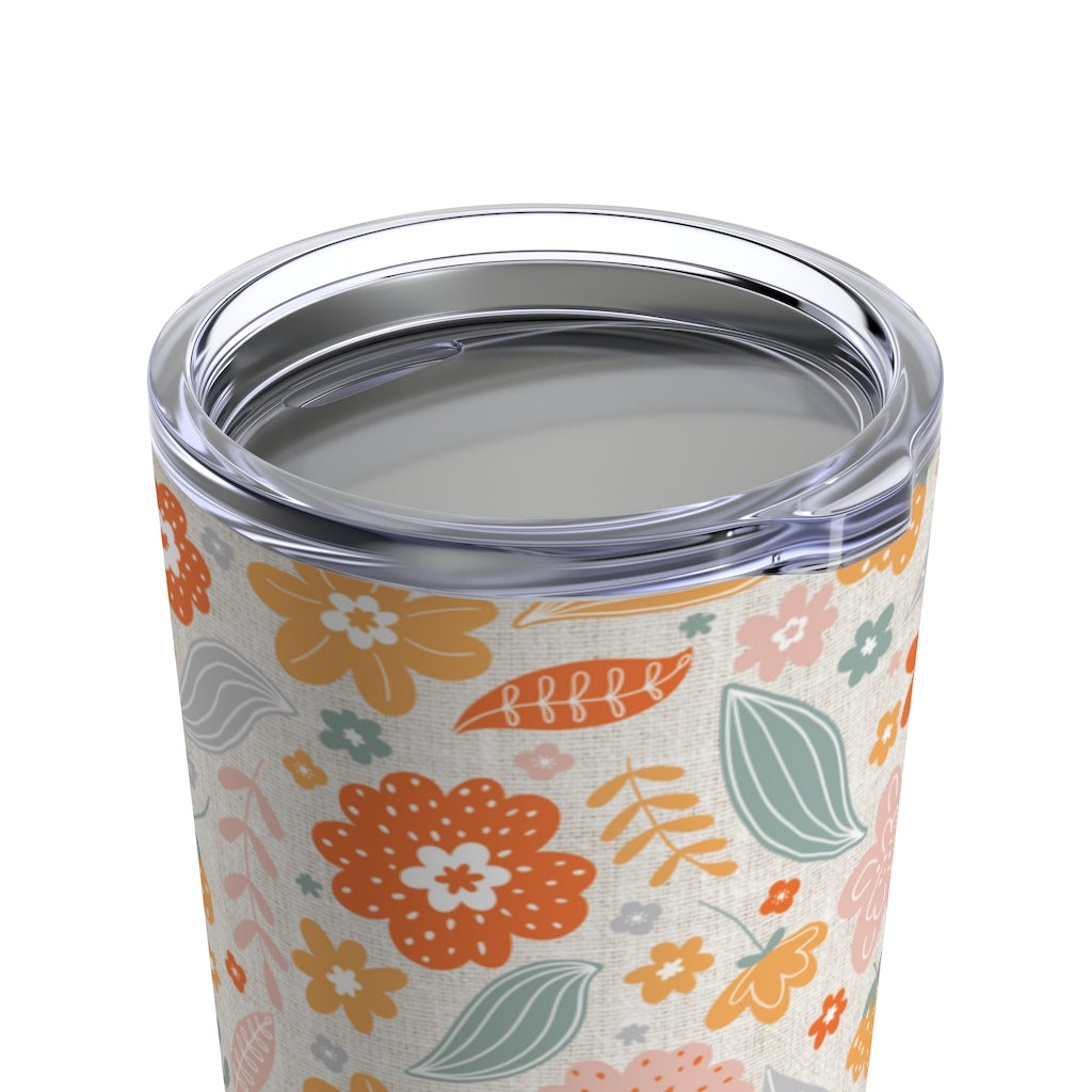 SHABREE SPRING ORANGE TUMBLER 20oz