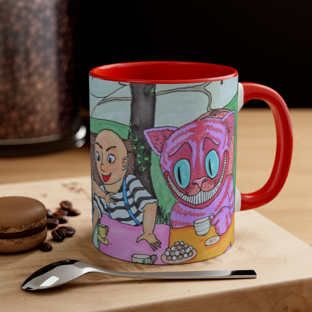 ALICE MUG- WHITE QUEEN, T&T, CHESHIRE CAT
