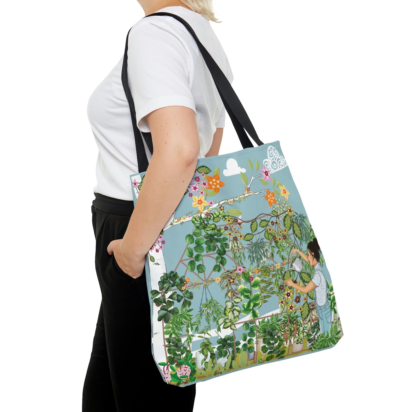 HOYAHOLIC HOYA HOUSE TOTE BAG