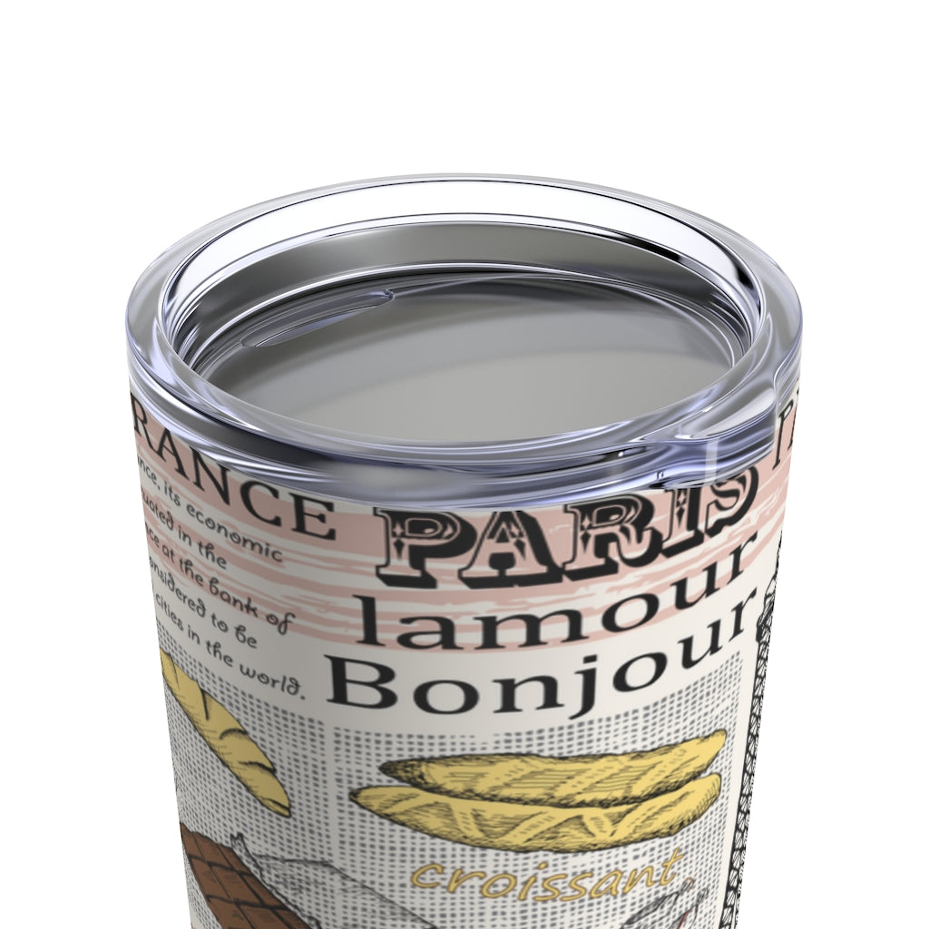 PARIS LAMOUR BONJOUR TUMBLER 20oz