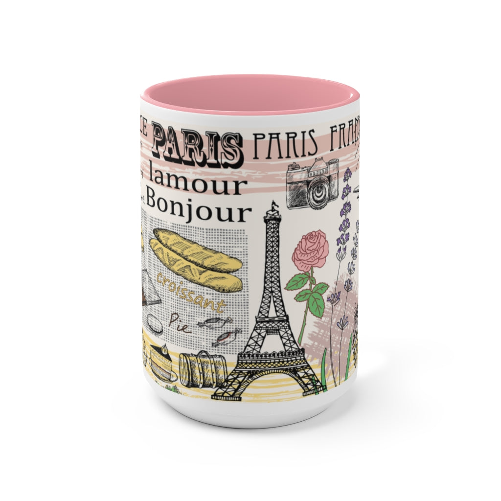 PARIS LAMOUR BONJOUR MUG