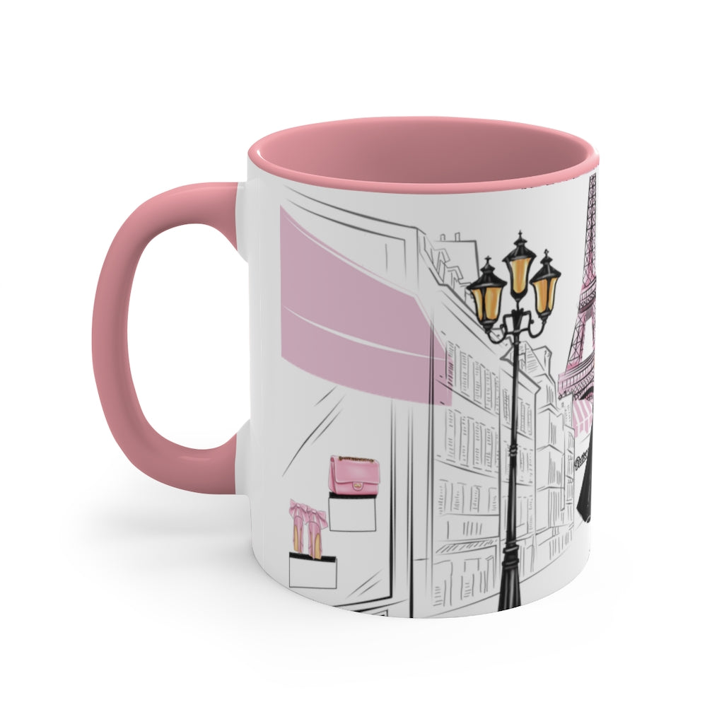 CHARLOTTE IN PARIS COFFEE MUG, 11OZ