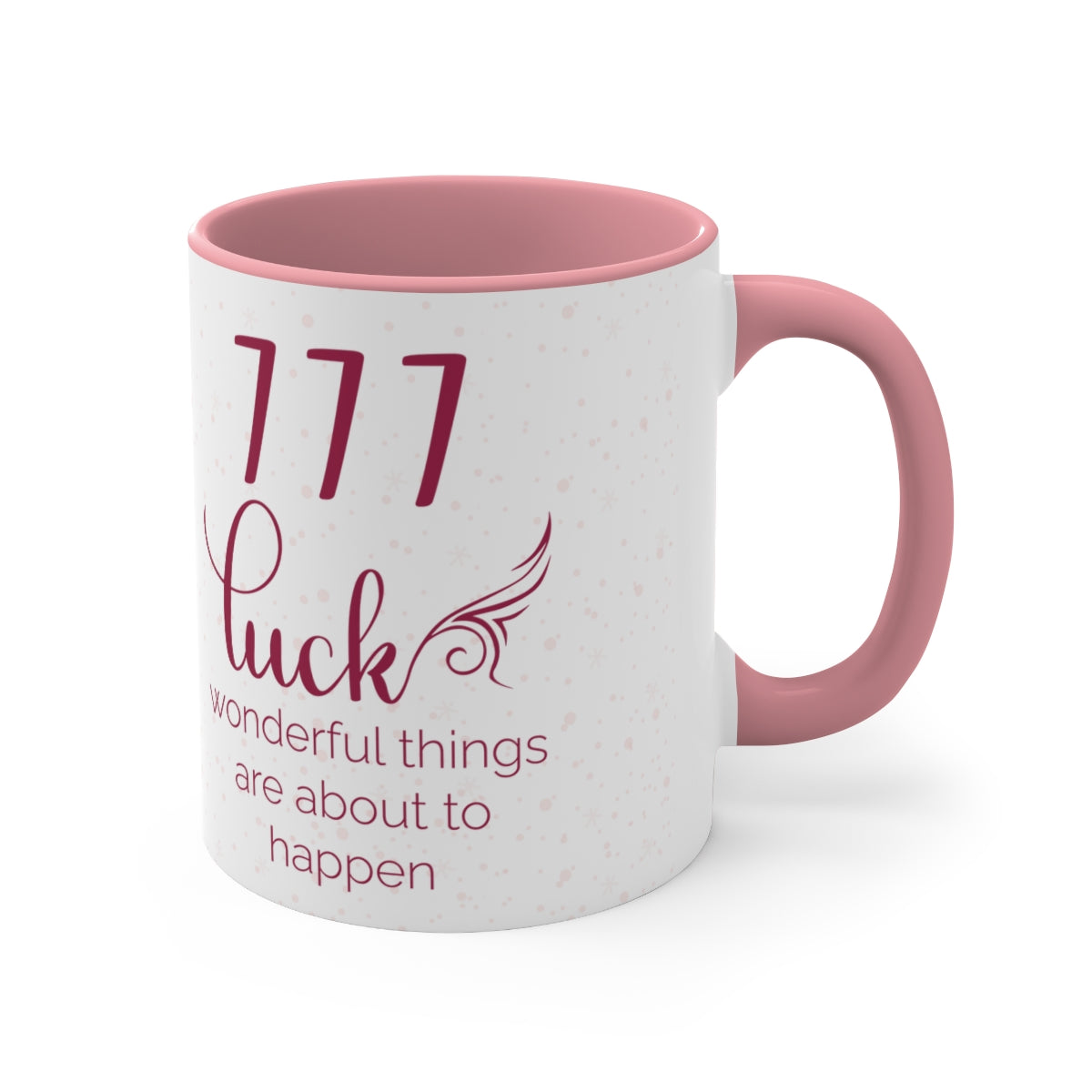 ANGEL NUMBER 777 JAZZBERRY MUG, 11OZ