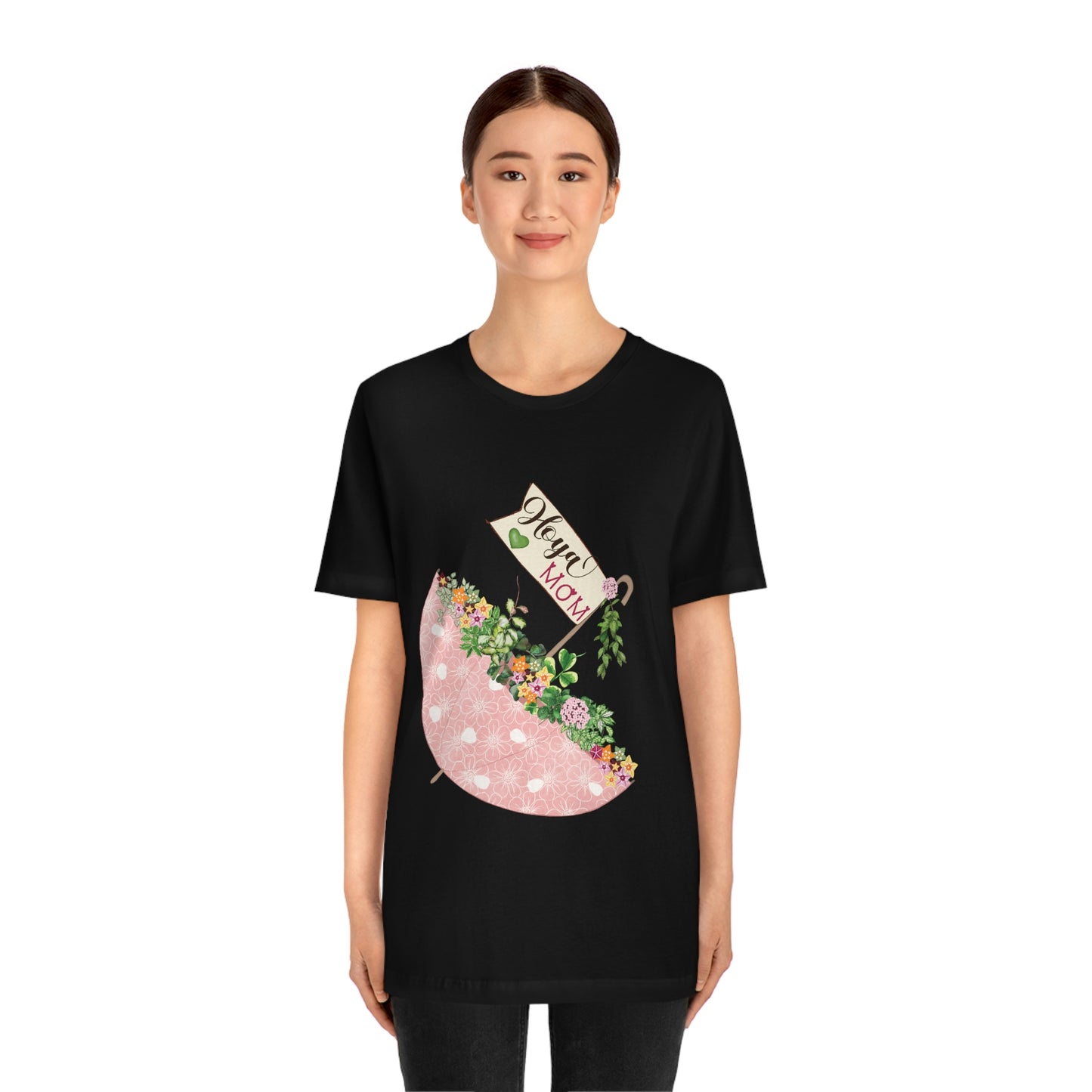 HOYAHOLIC PINK UMBRELLA SHORT SLEEVE TEE