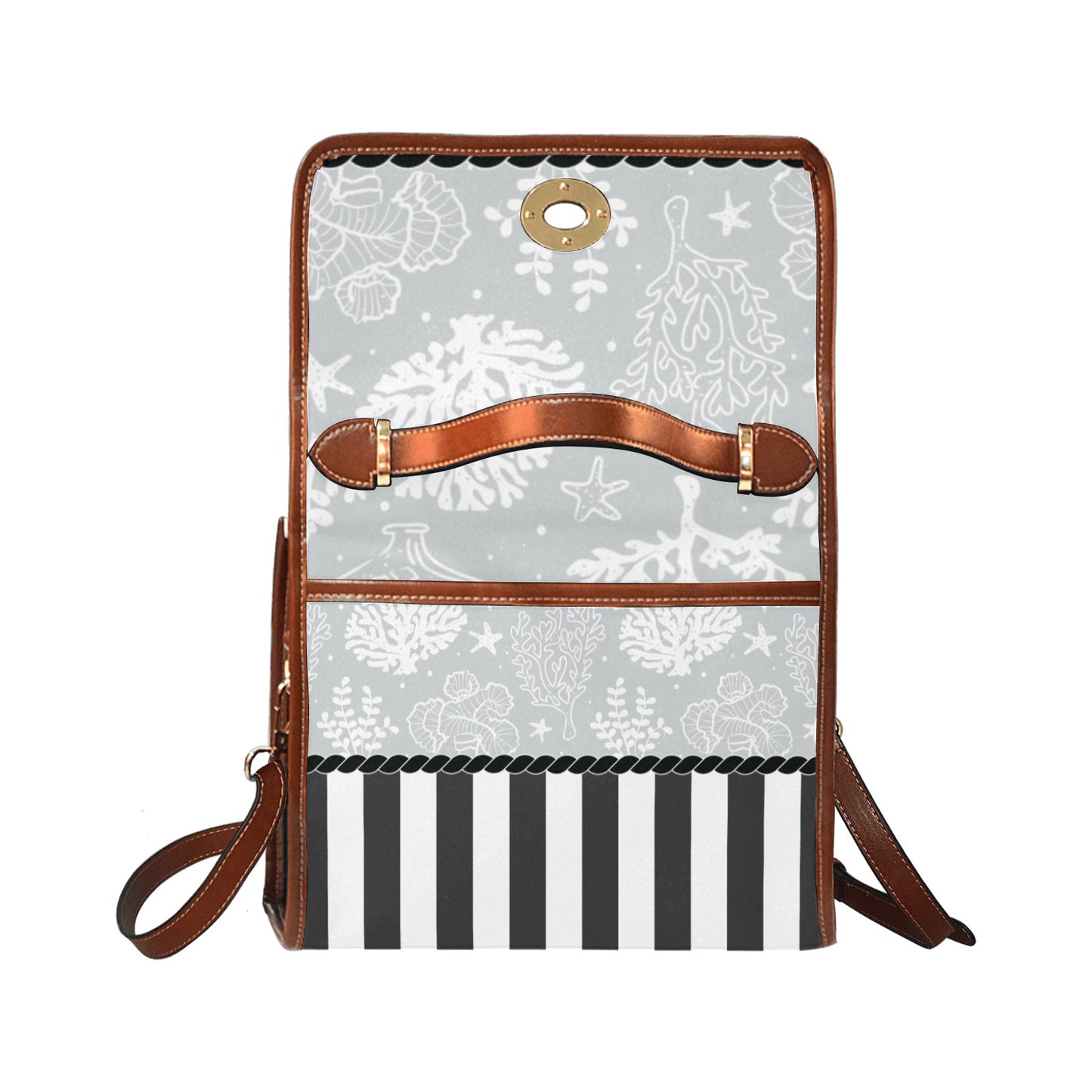 PALM BEACH STRIPED BREE BAG