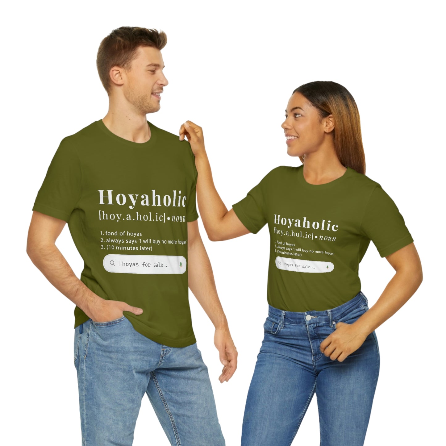 HOYAHOLIC DICTIONARY DEFINITION SHORT SLEEVE TEE