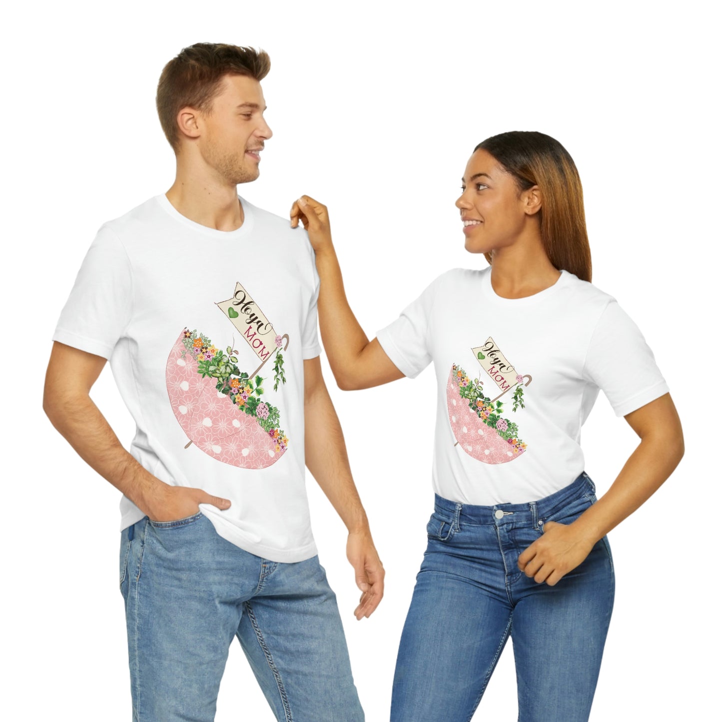 HOYAHOLIC PINK UMBRELLA SHORT SLEEVE TEE