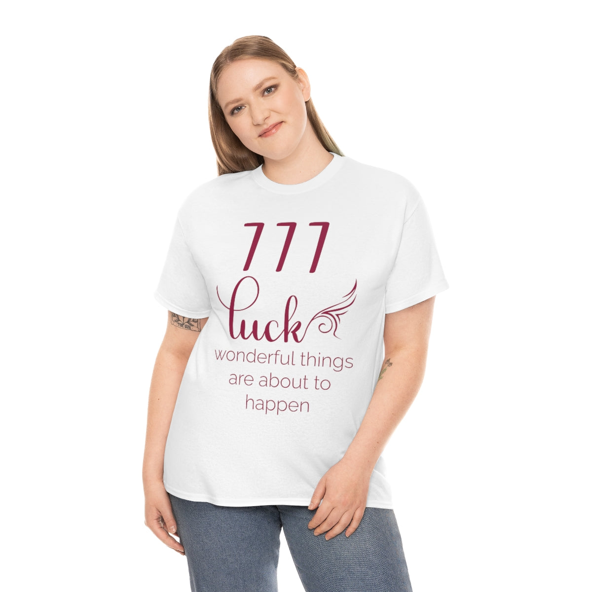 ANGEL NUMBER 777 JAZZBERRY SHIRT